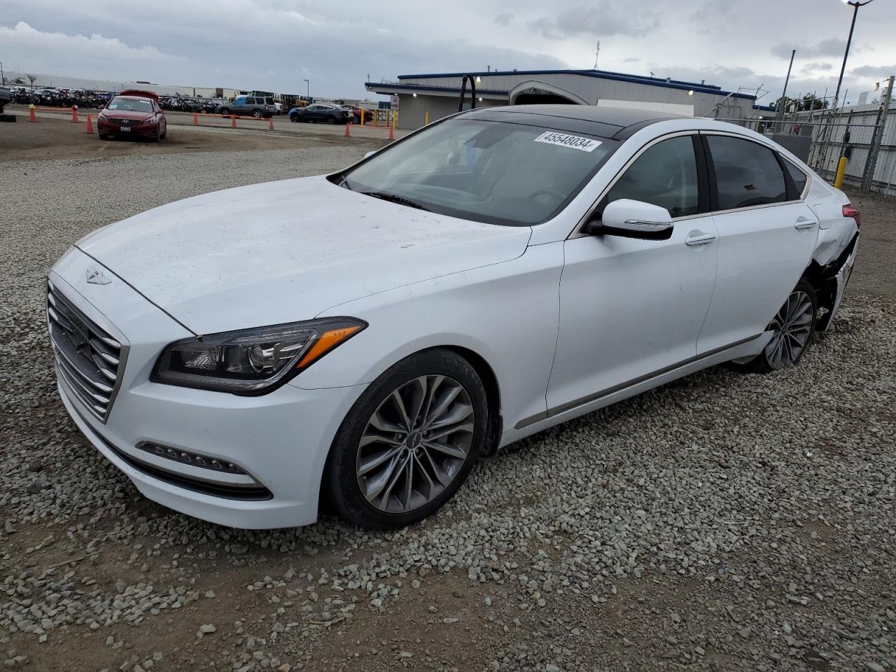 HYUNDAI GENESIS 2016 kmhgn4jexgu136717