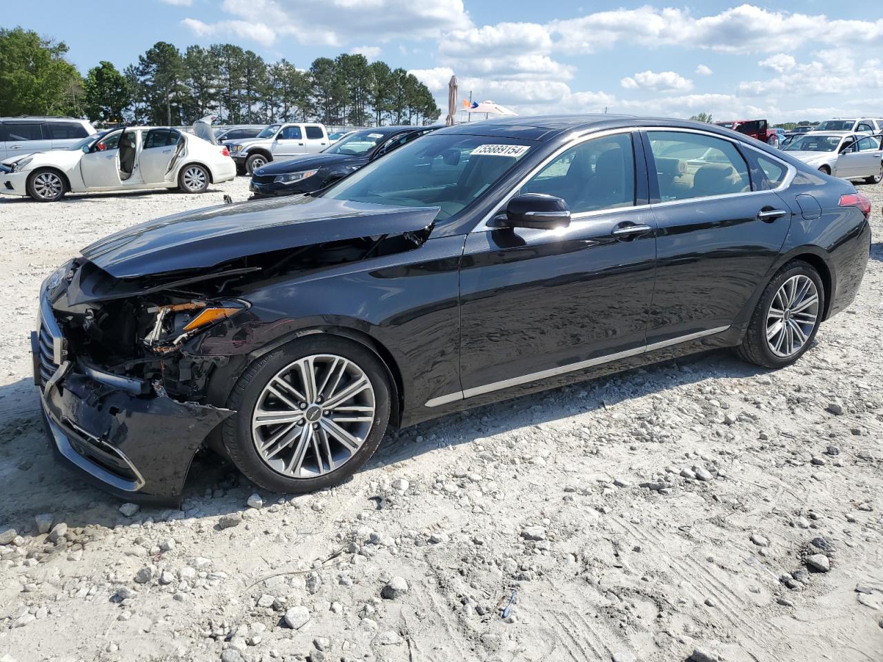 GENESIS G80 2018 kmhgn4jexju248795