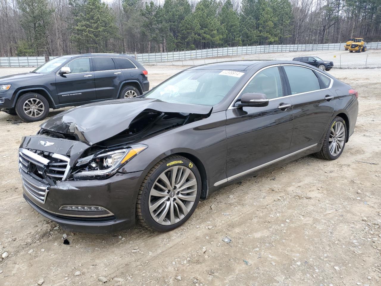 HYUNDAI GENESIS 2015 kmhgn4jf0fu015749