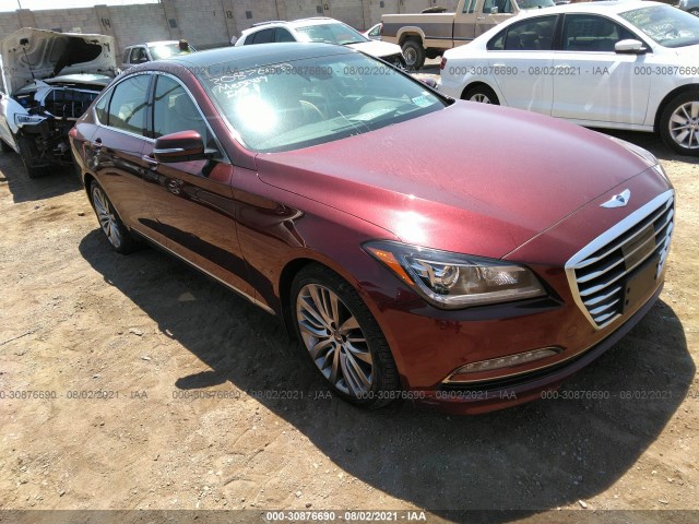 HYUNDAI GENESIS 2015 kmhgn4jf0fu028937