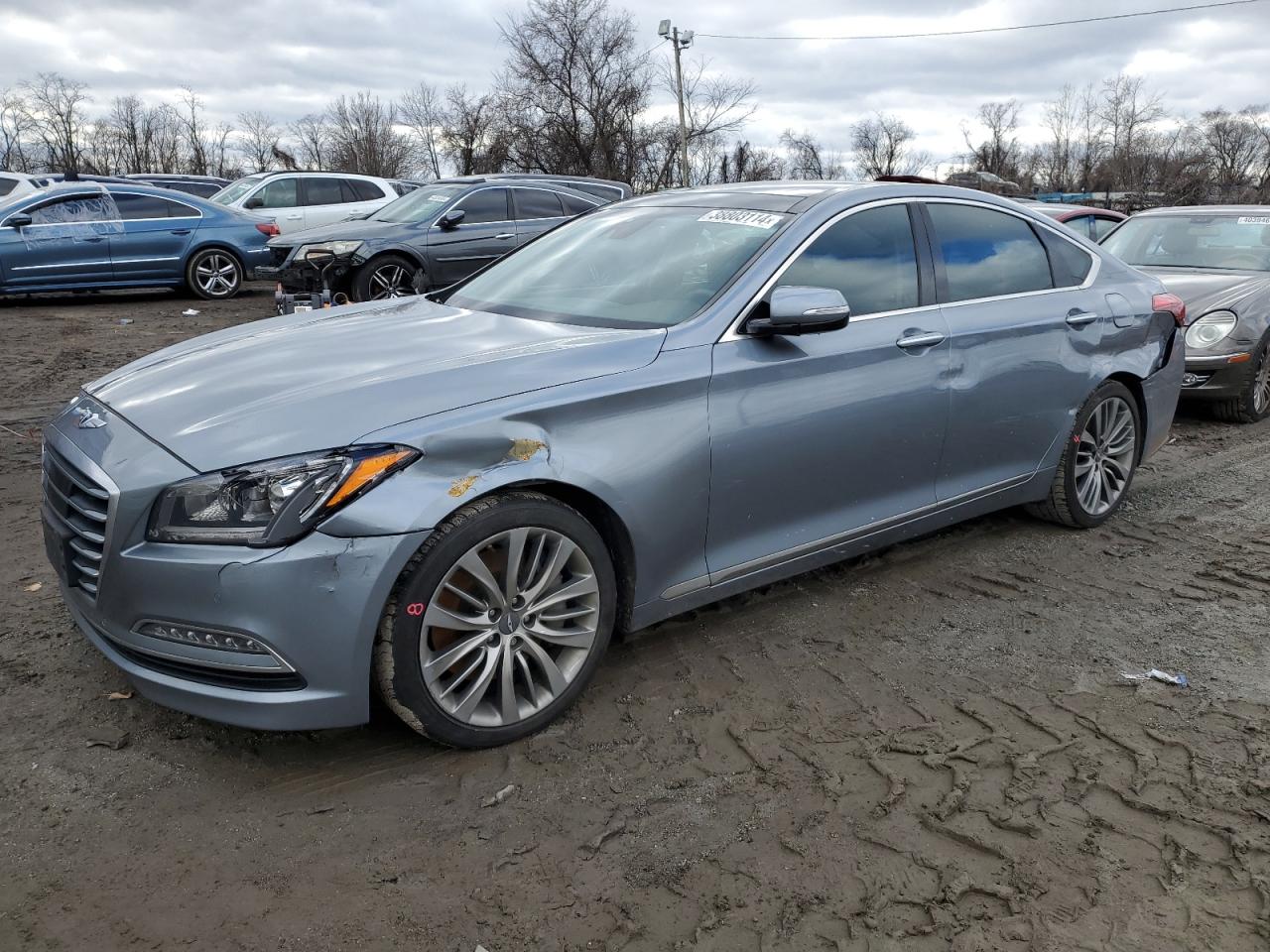 HYUNDAI GENESIS 2015 kmhgn4jf1fu051398