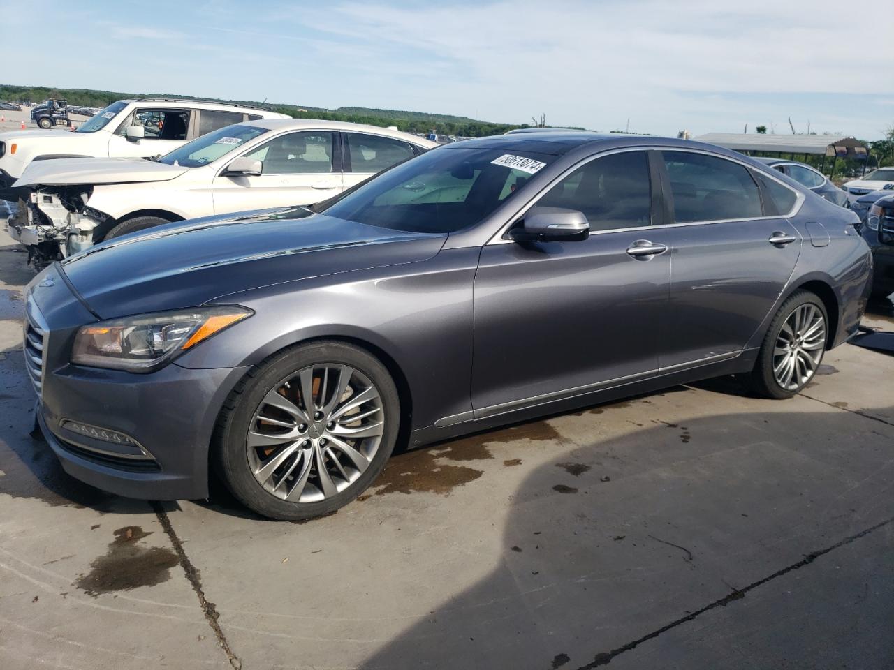 HYUNDAI GENESIS 2015 kmhgn4jf1fu081422