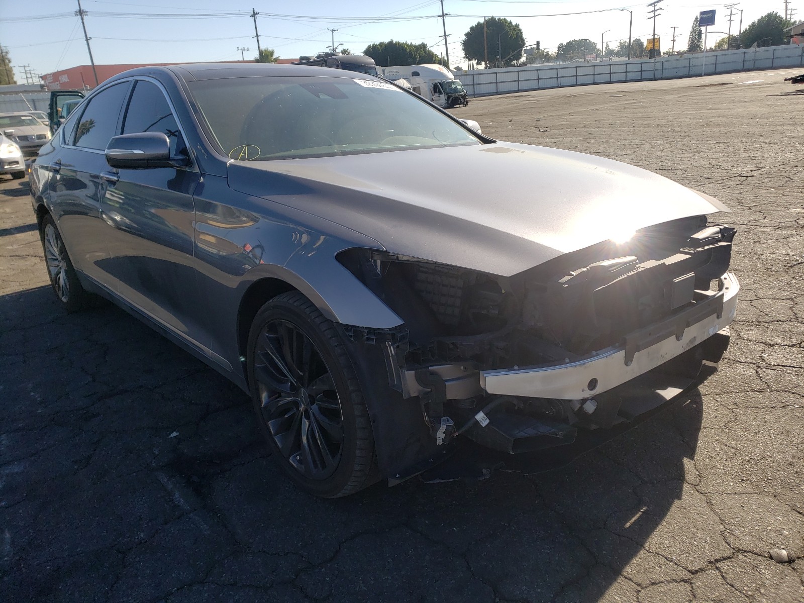 HYUNDAI GENESIS 2015 kmhgn4jf6fu035956