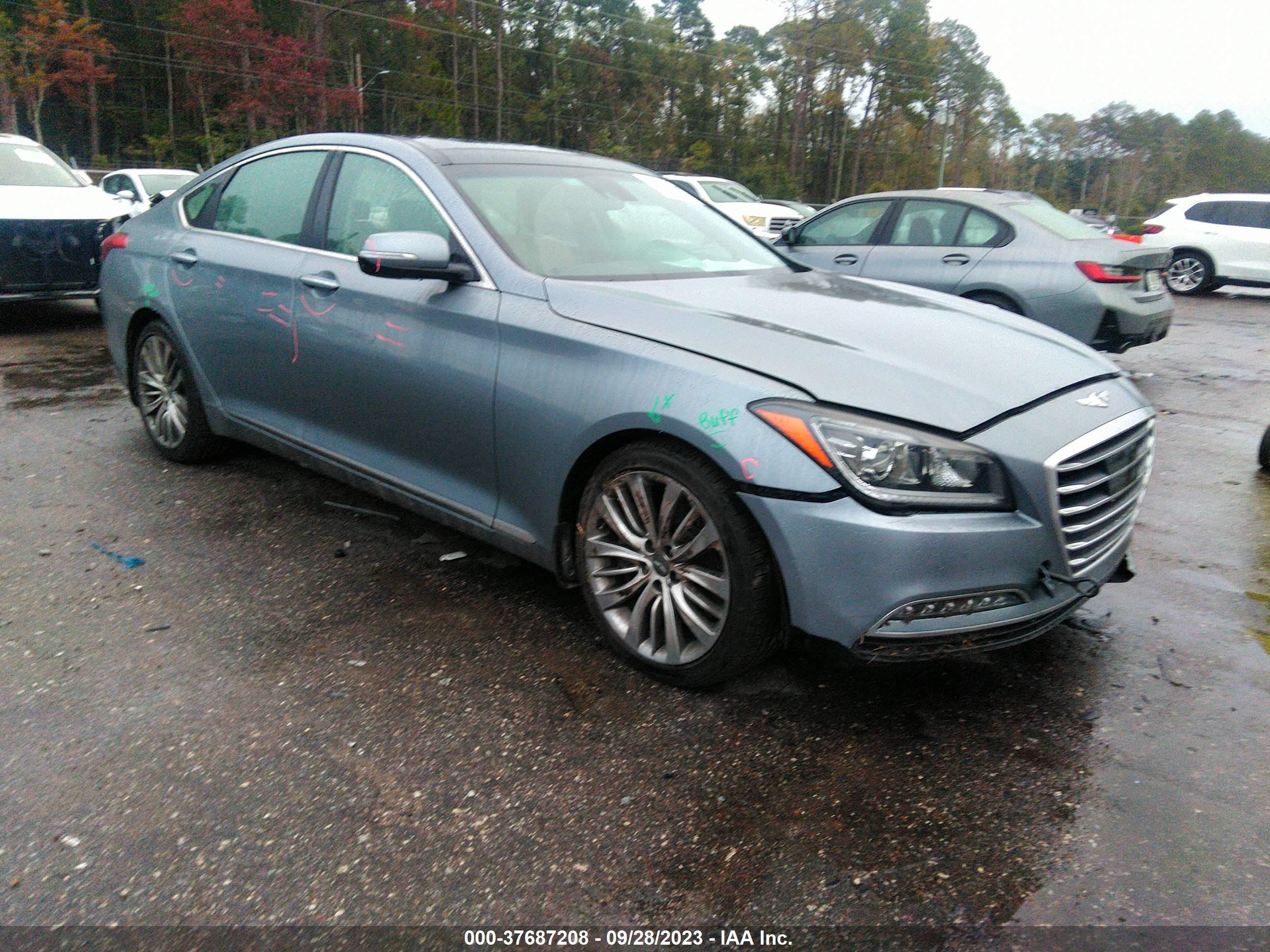 HYUNDAI GENESIS 2015 kmhgn4jf6fu090052