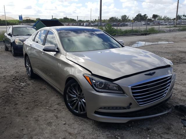 HYUNDAI GENESIS 5. 2015 kmhgn4jf7fu043435