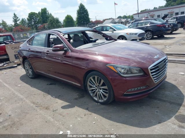 HYUNDAI GENESIS 2015 kmhgn4jf8fu068554