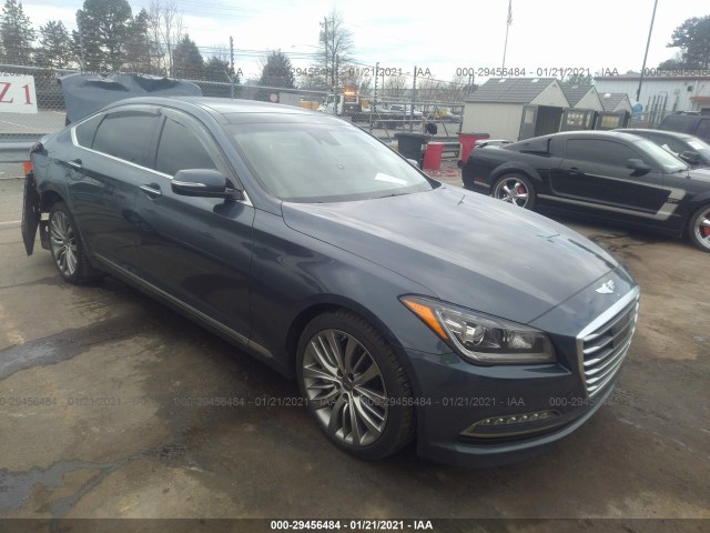 HYUNDAI GENESIS 2015 kmhgn4jf9fu086609