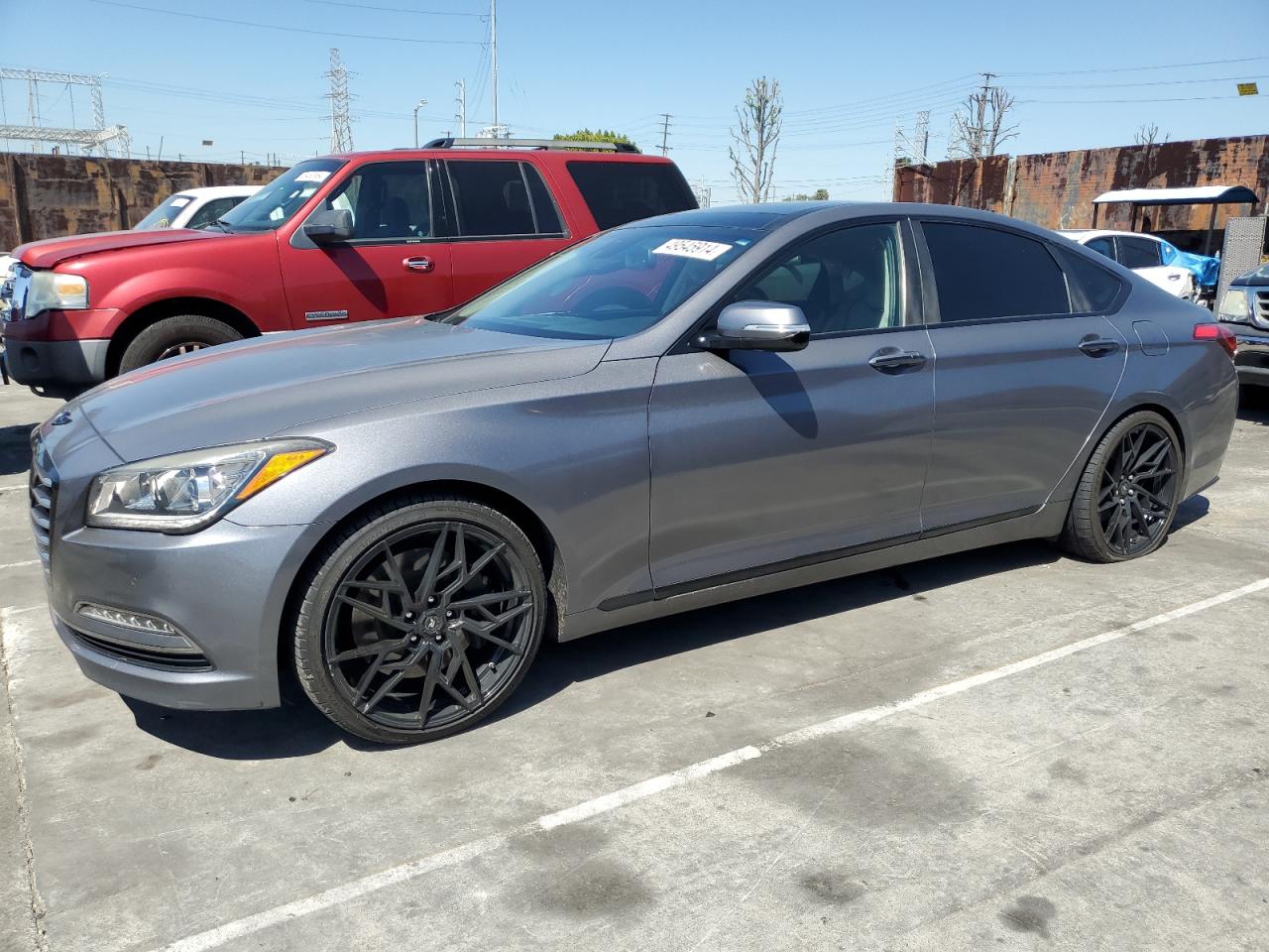 HYUNDAI GENESIS 2015 kmhgn4jfxfu036964