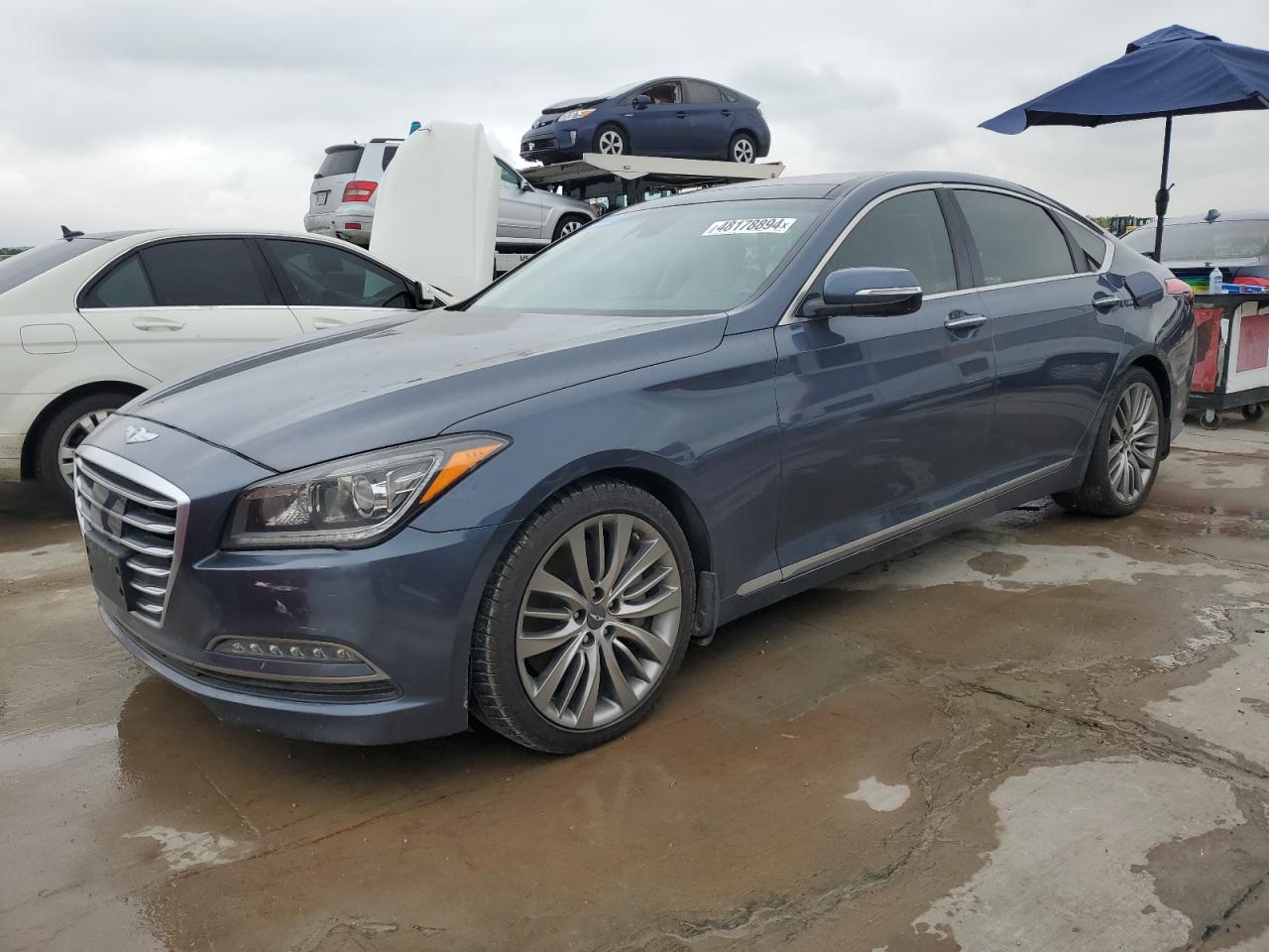 HYUNDAI GENESIS 2015 kmhgn4jfxfu078938