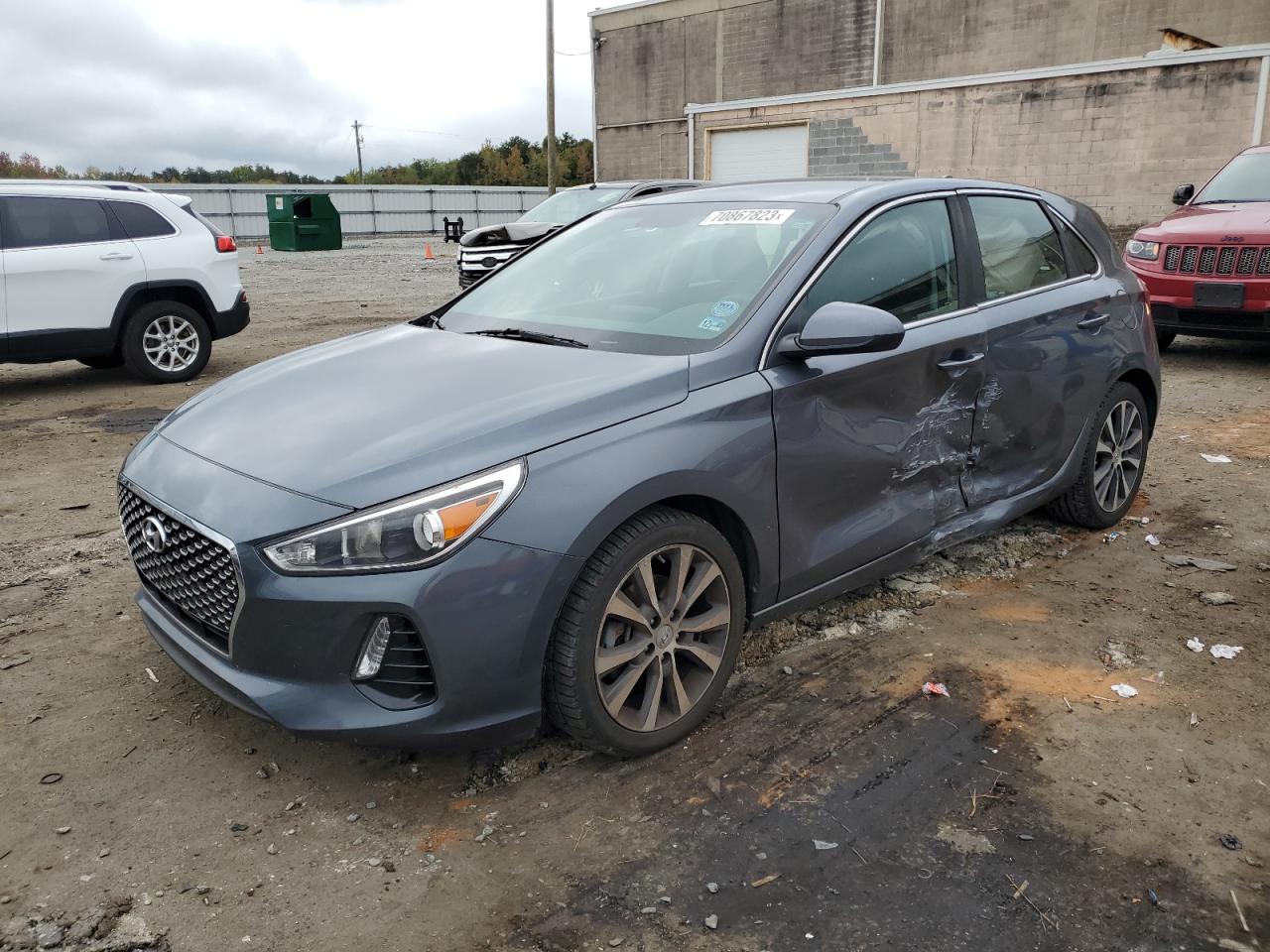 HYUNDAI ELANTRA 2018 kmhh35le4ju066359