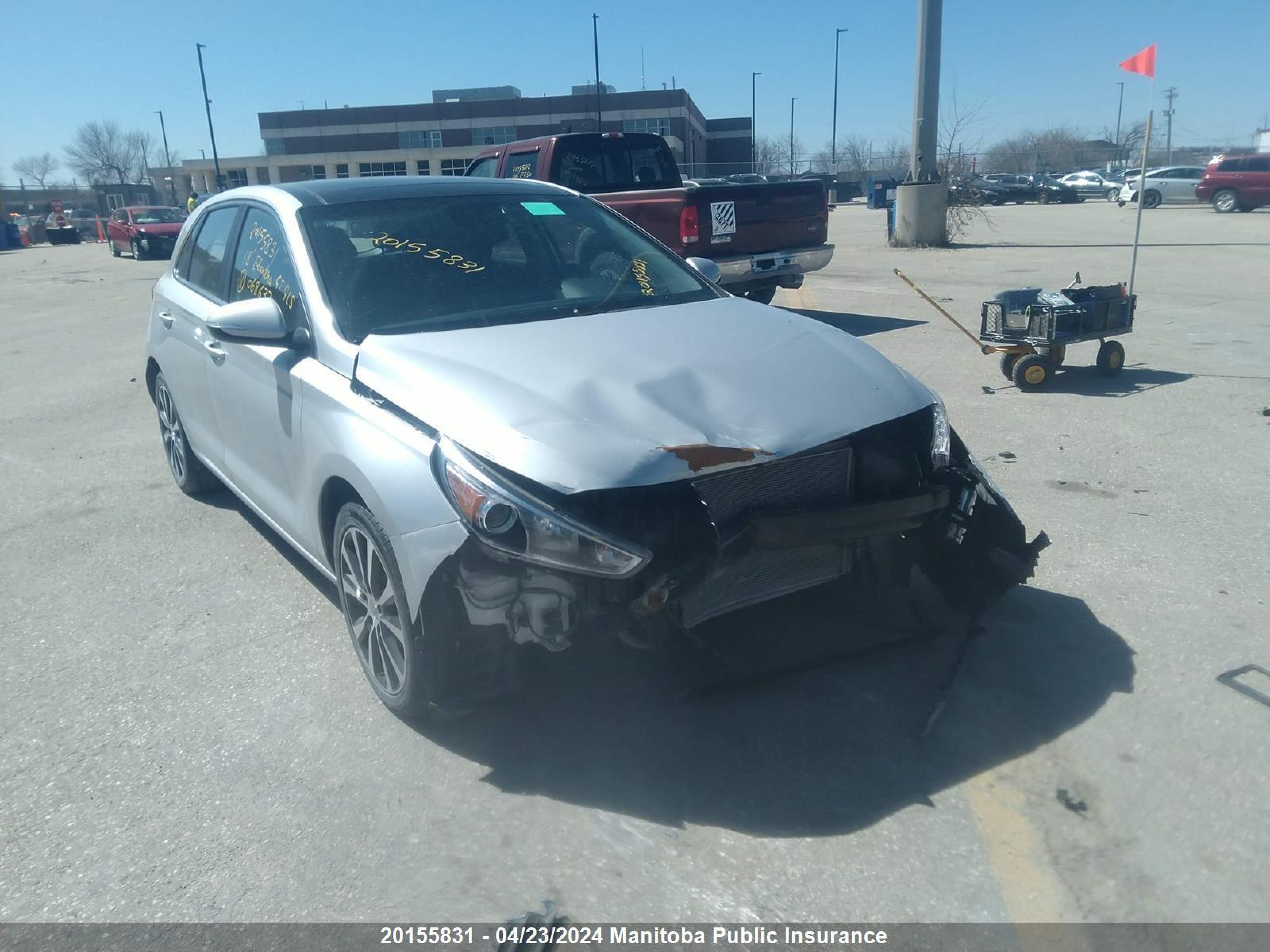 HYUNDAI ELANTRA 2018 kmhh35le5ju068637