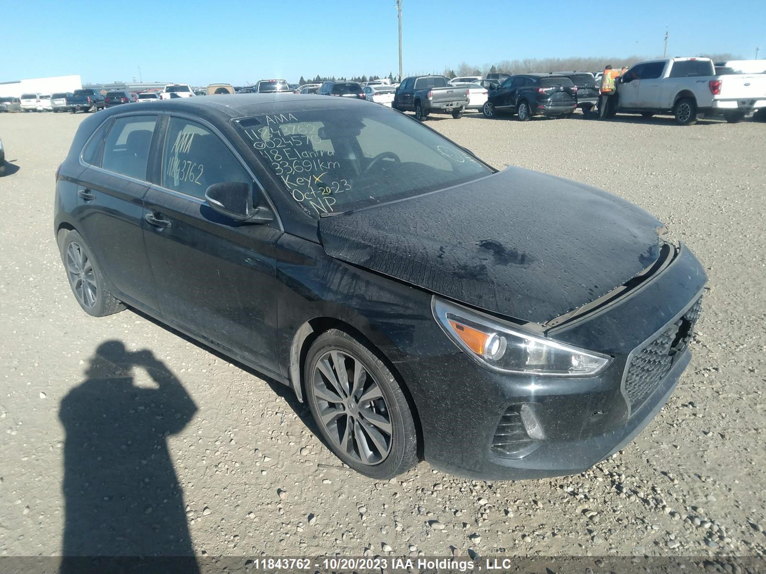 HYUNDAI ELANTRA 2018 kmhh35lexju024570