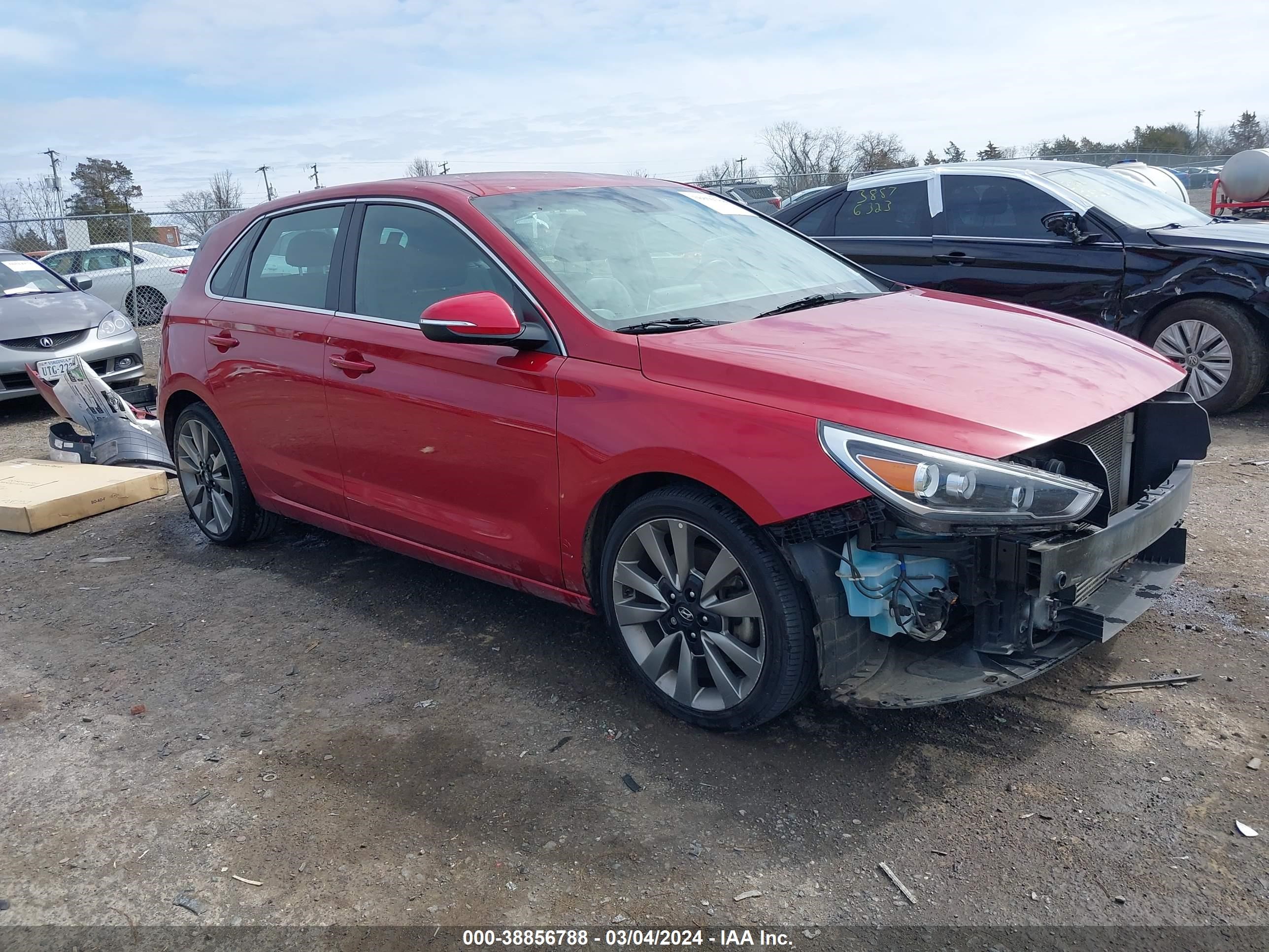 HYUNDAI ELANTRA 2018 kmhh55lc1ju071589