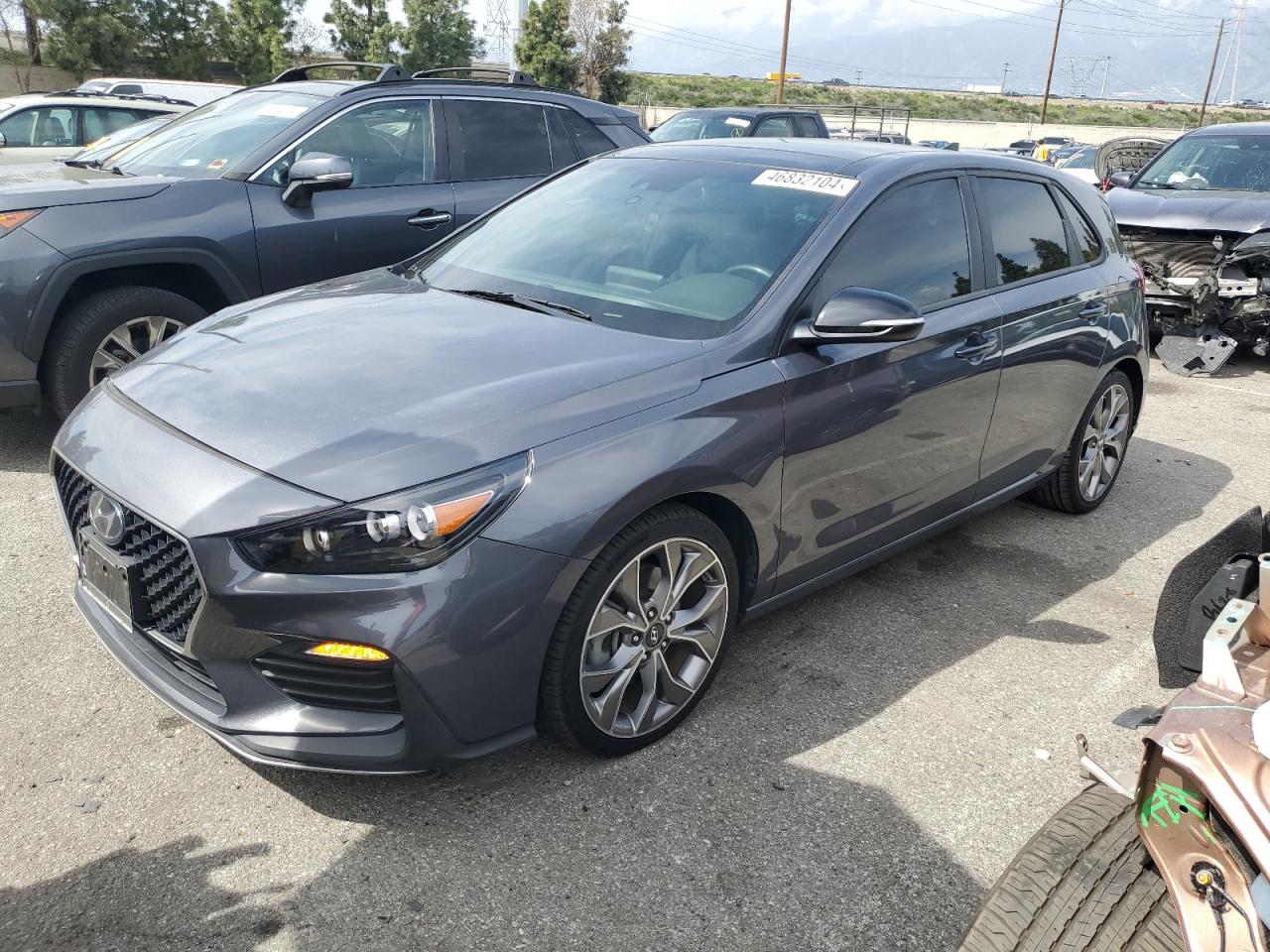 HYUNDAI ELANTRA 2019 kmhh55lc2ku101717