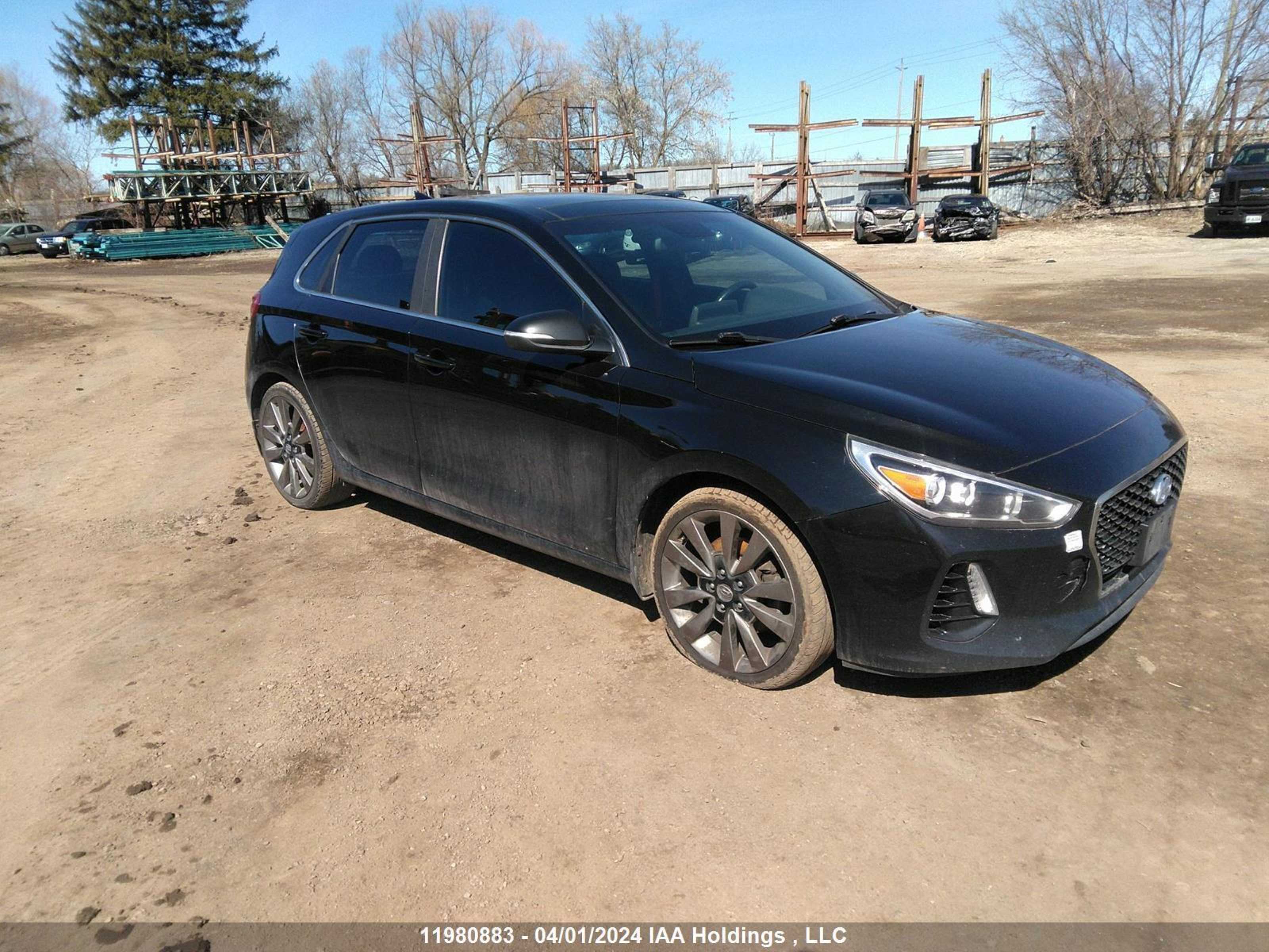 HYUNDAI ELANTRA 2018 kmhh55lc8ju076319