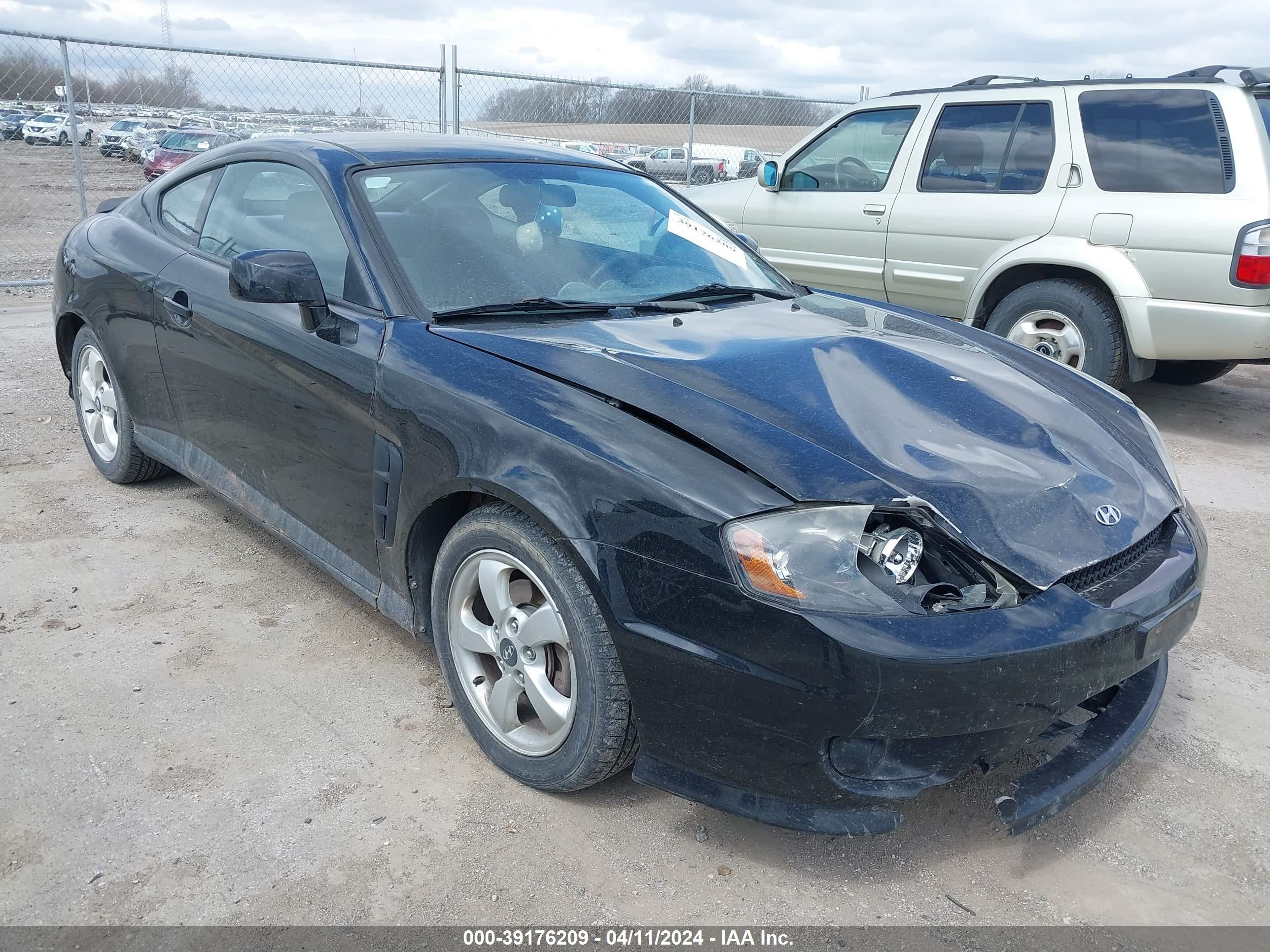 HYUNDAI TIBURON 2005 kmhhm65d45u184960