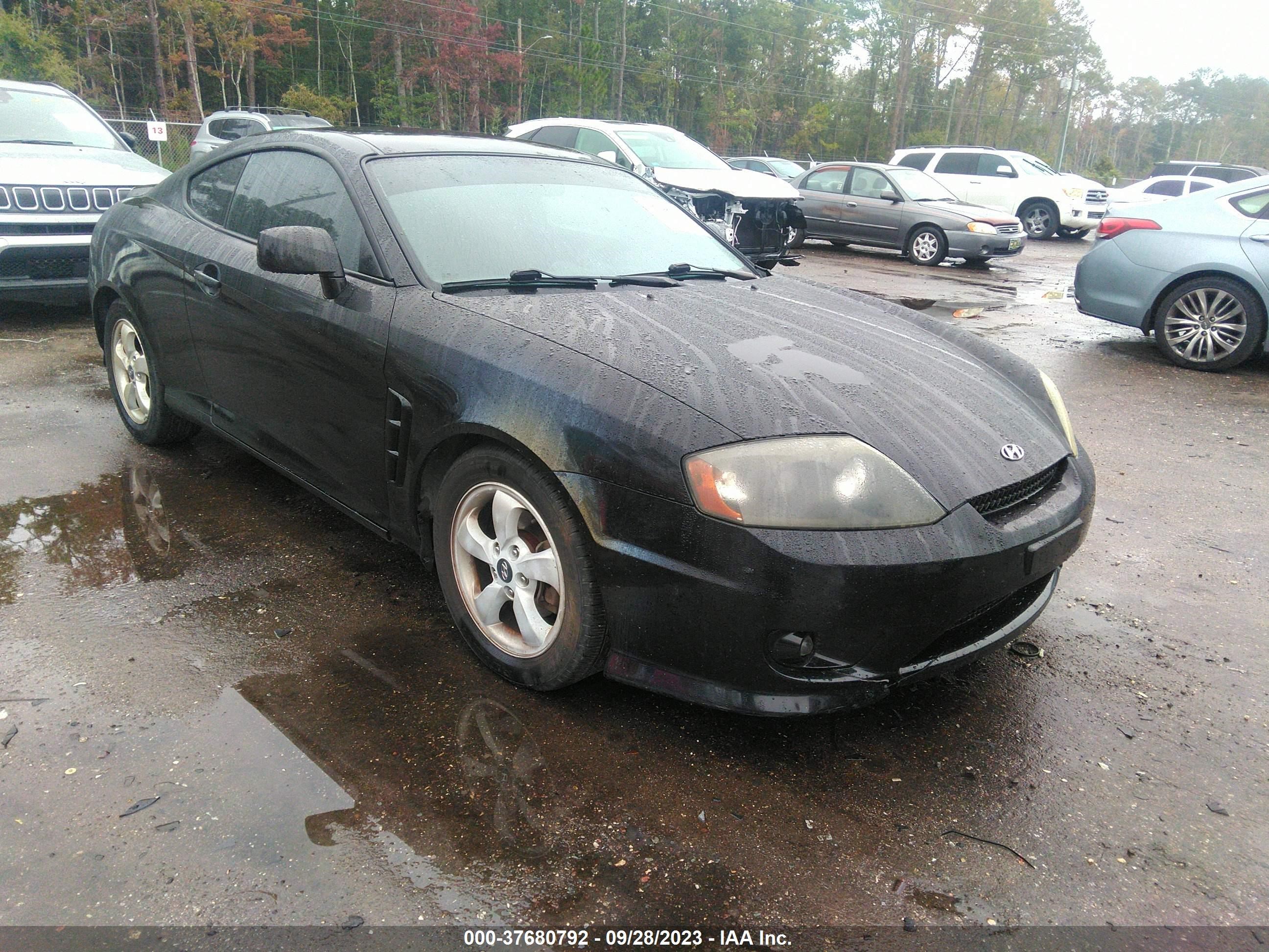 HYUNDAI TIBURON 2006 kmhhm65d56u196696