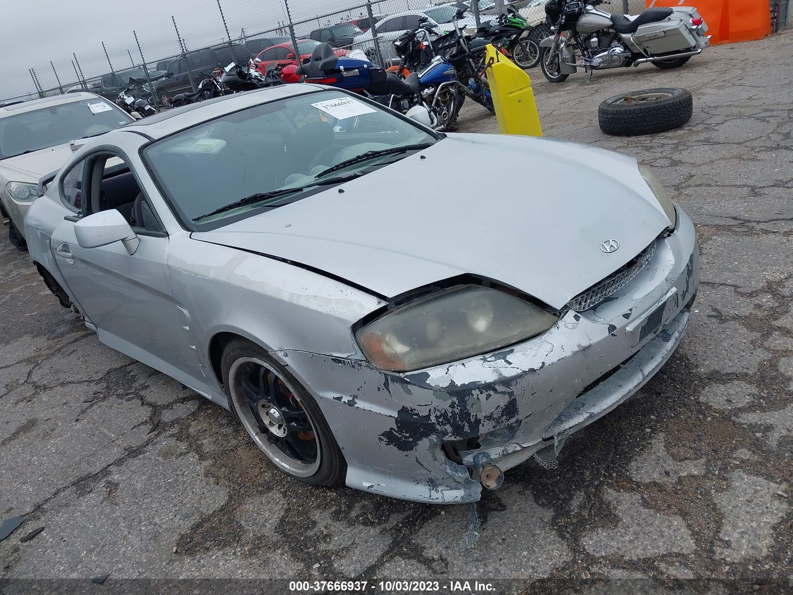 HYUNDAI TIBURON 2006 kmhhm65d56u226120