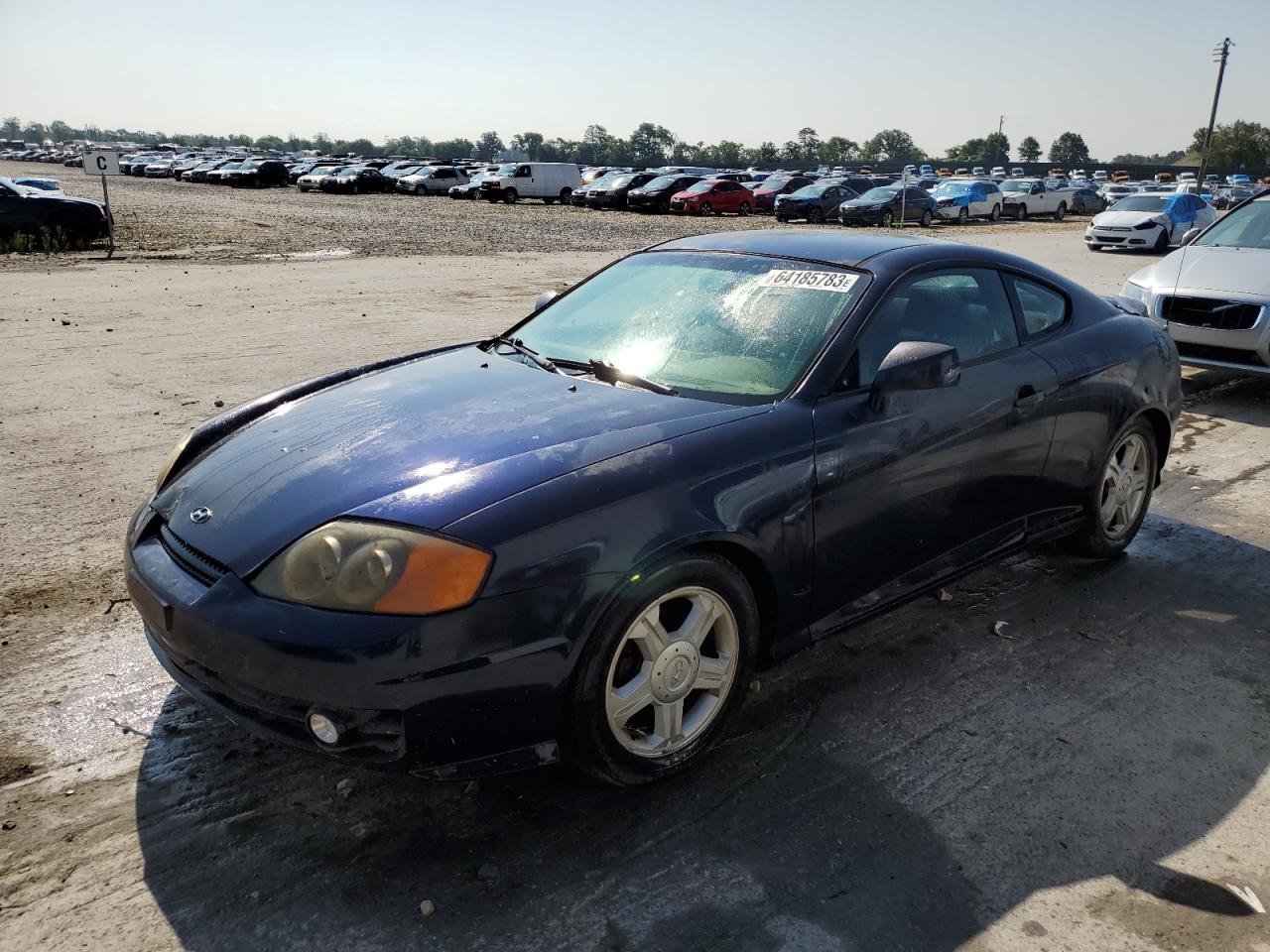 HYUNDAI TIBURON 2004 kmhhm65d64u121342