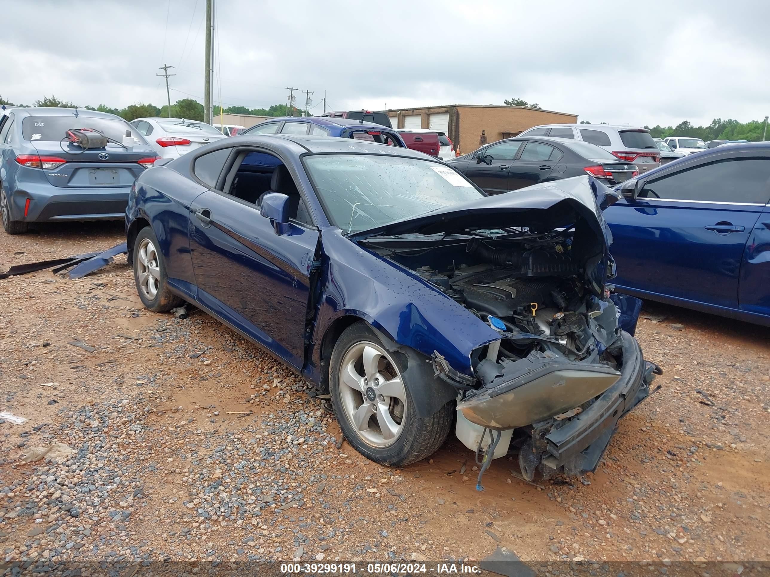 HYUNDAI TIBURON 2006 kmhhm65d66u230421