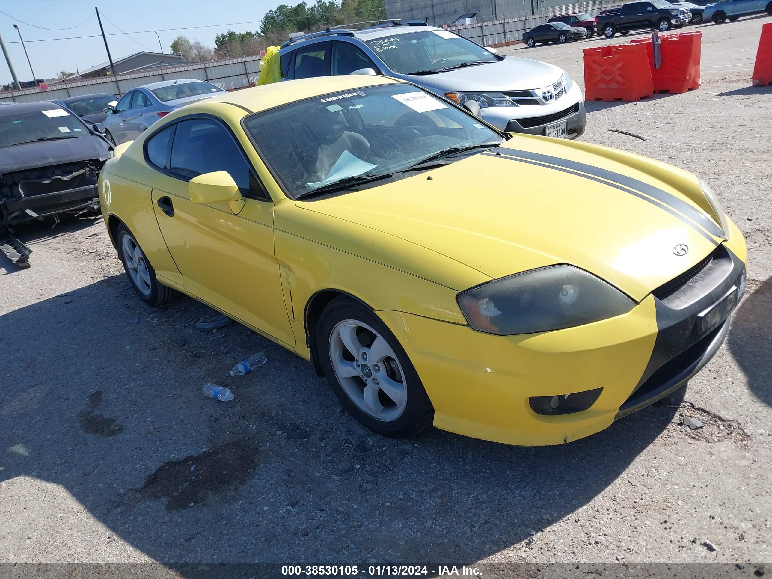 HYUNDAI TIBURON 2006 kmhhm65d76u189216