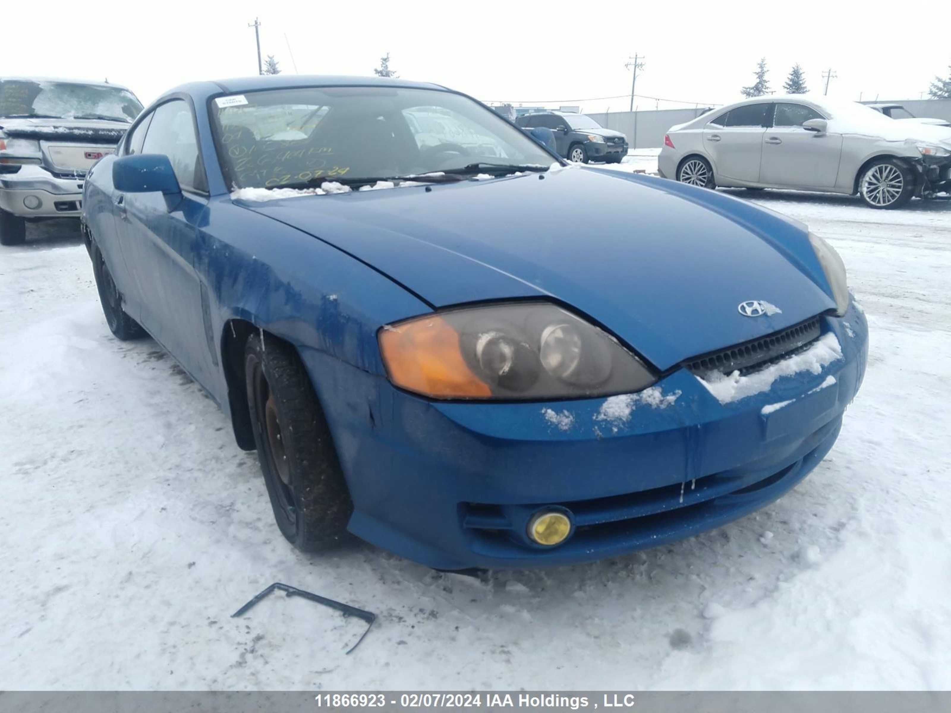 HYUNDAI TIBURON 2004 kmhhm65d84u105868