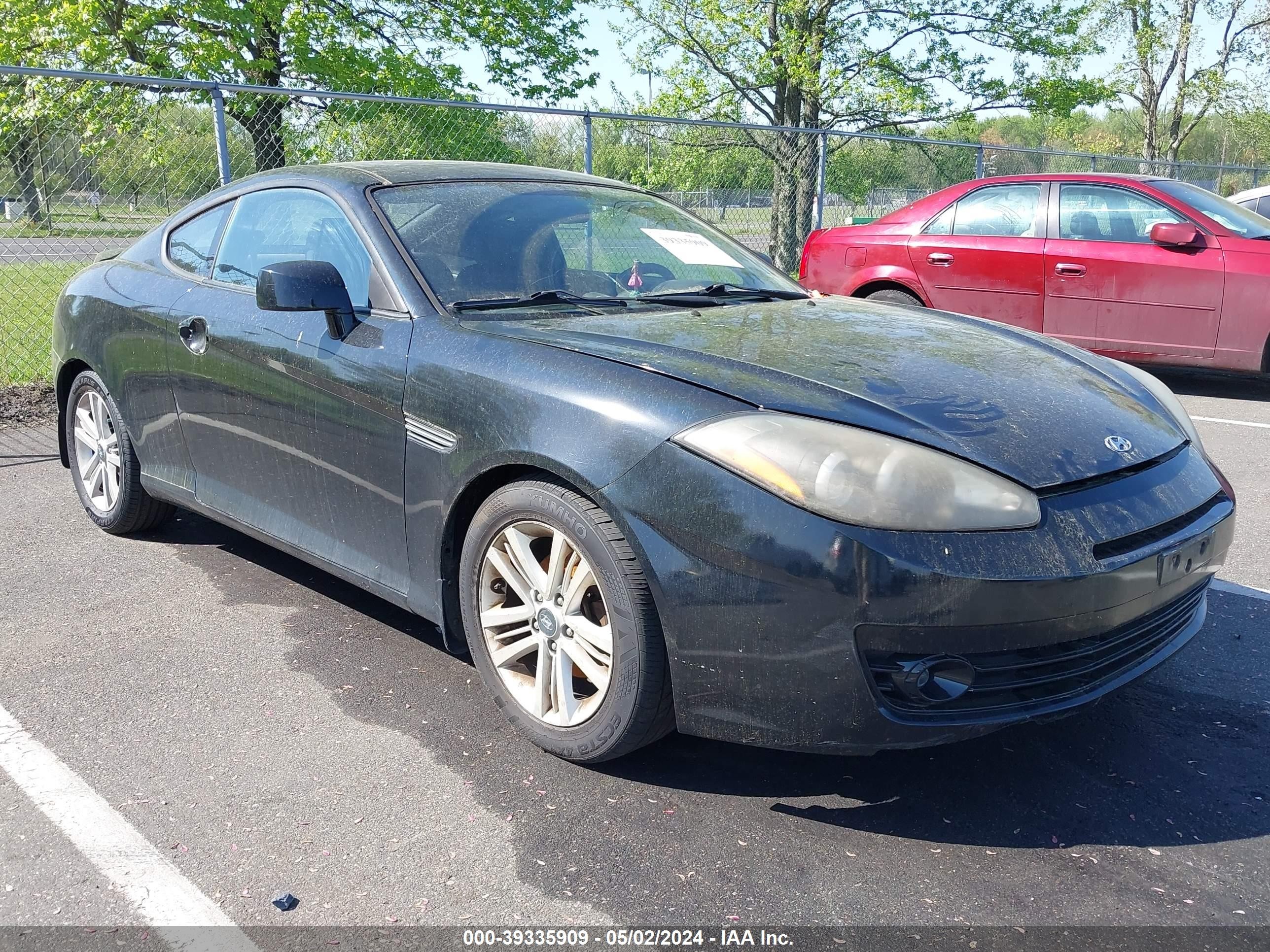 HYUNDAI TIBURON 2008 kmhhm66d08u288428