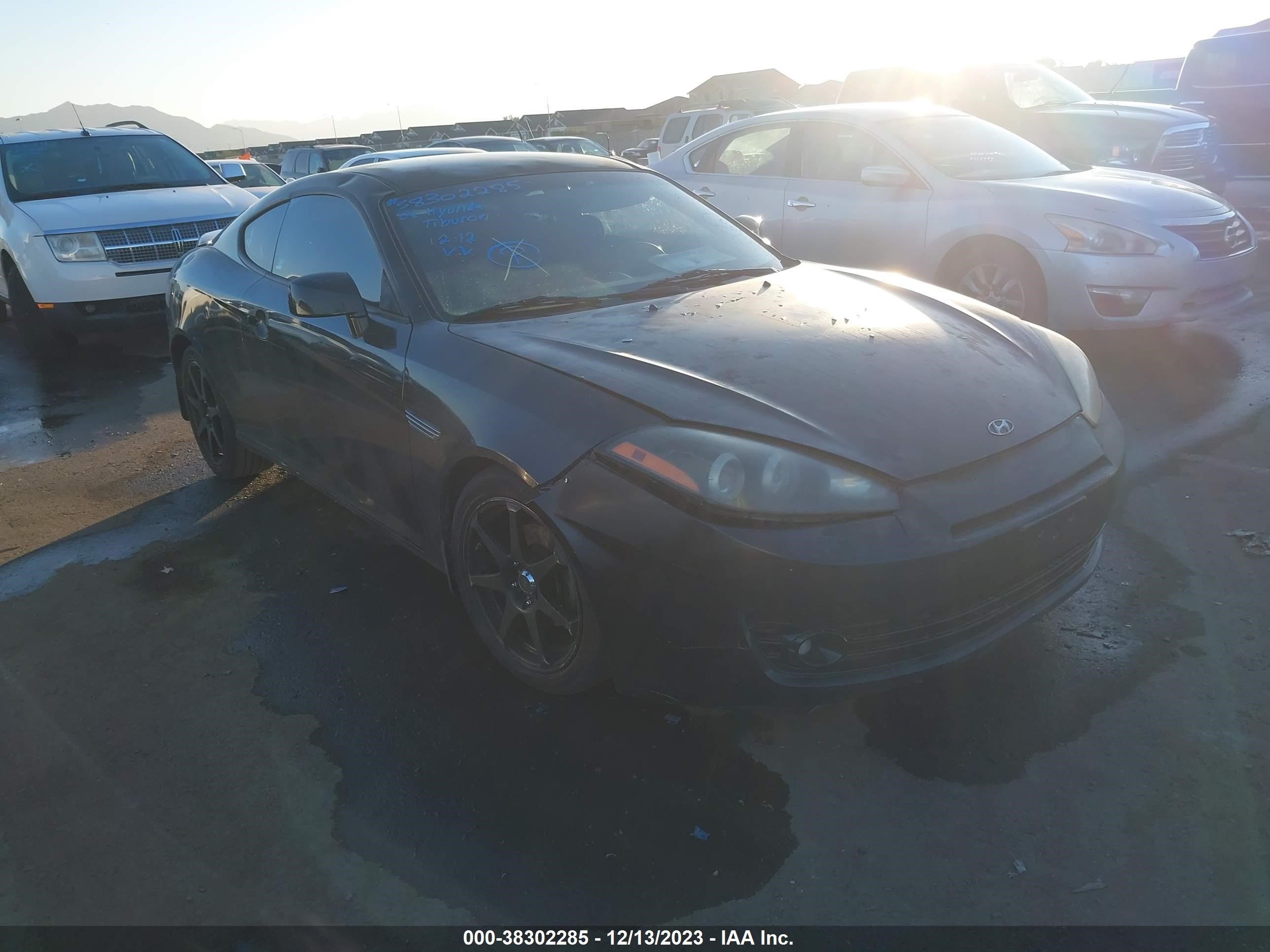 HYUNDAI TIBURON 2008 kmhhm66d48u266187