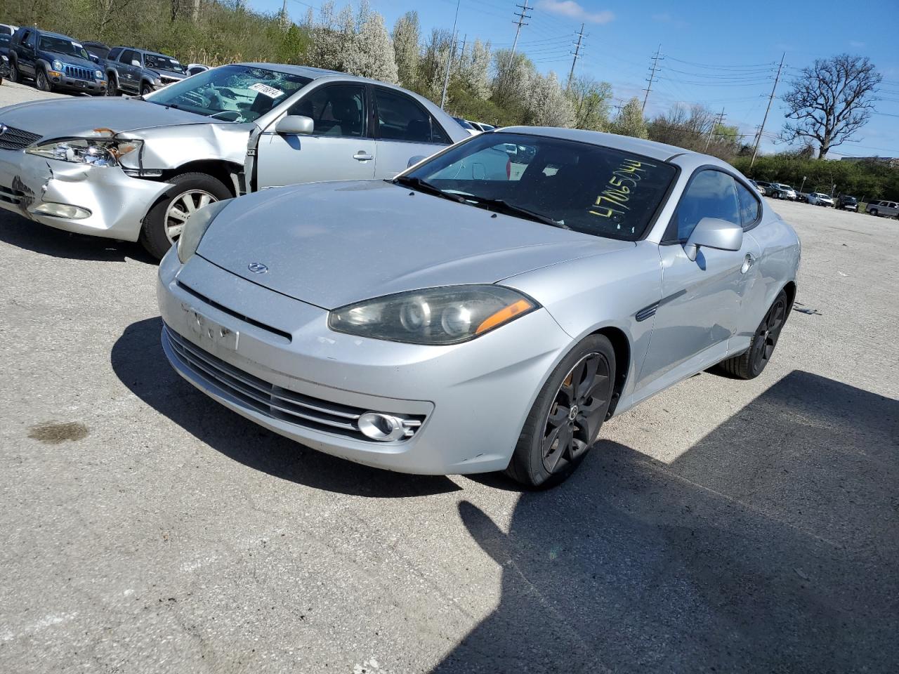 HYUNDAI TIBURON 2008 kmhhm66d58u269924