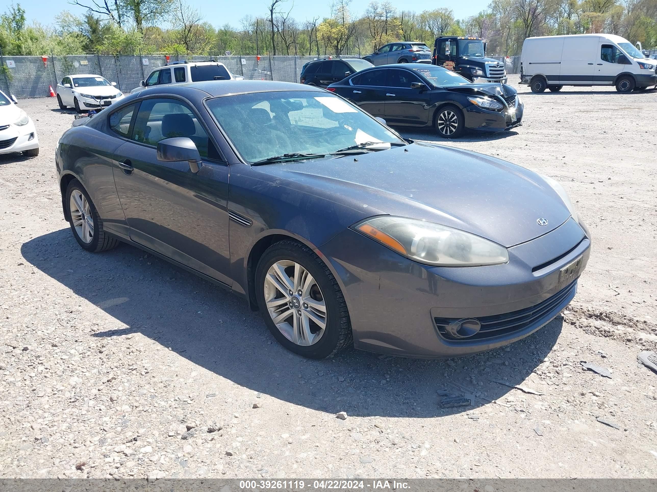 HYUNDAI TIBURON 2008 kmhhm66d58u276808