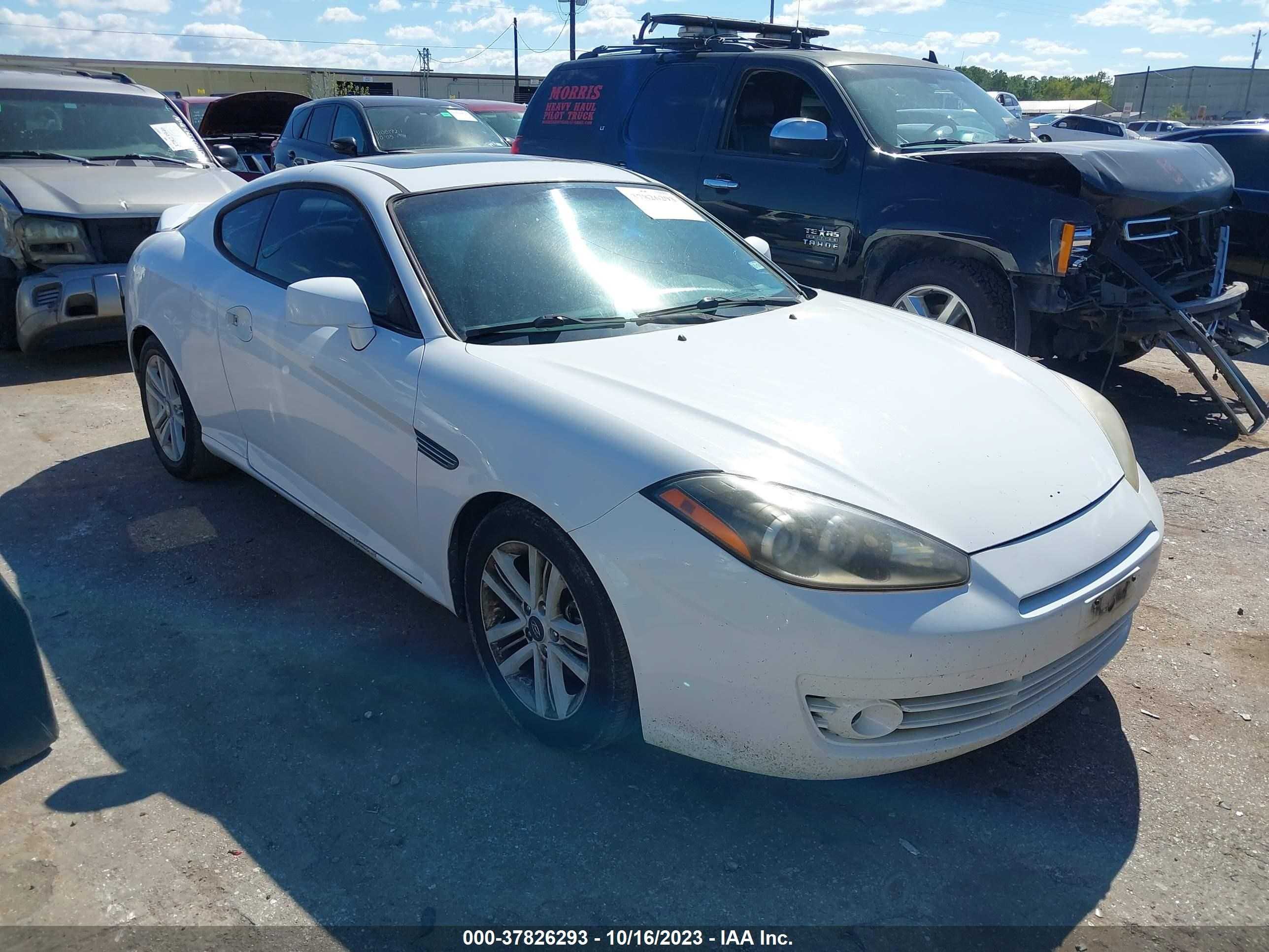 HYUNDAI TIBURON 2008 kmhhm66d88u278004