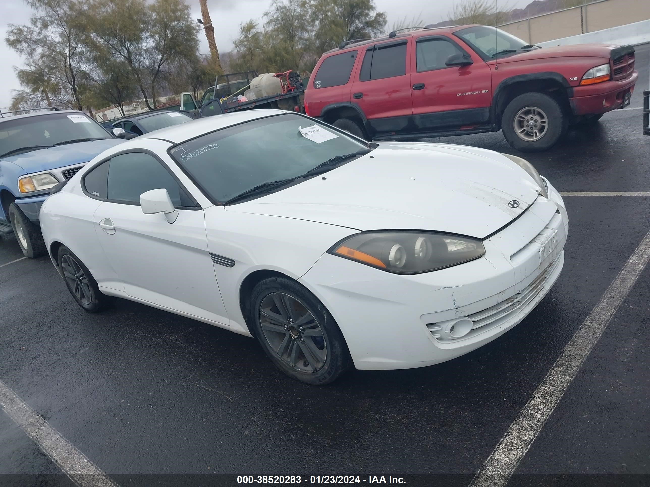 HYUNDAI TIBURON 2007 kmhhm66d97u255829