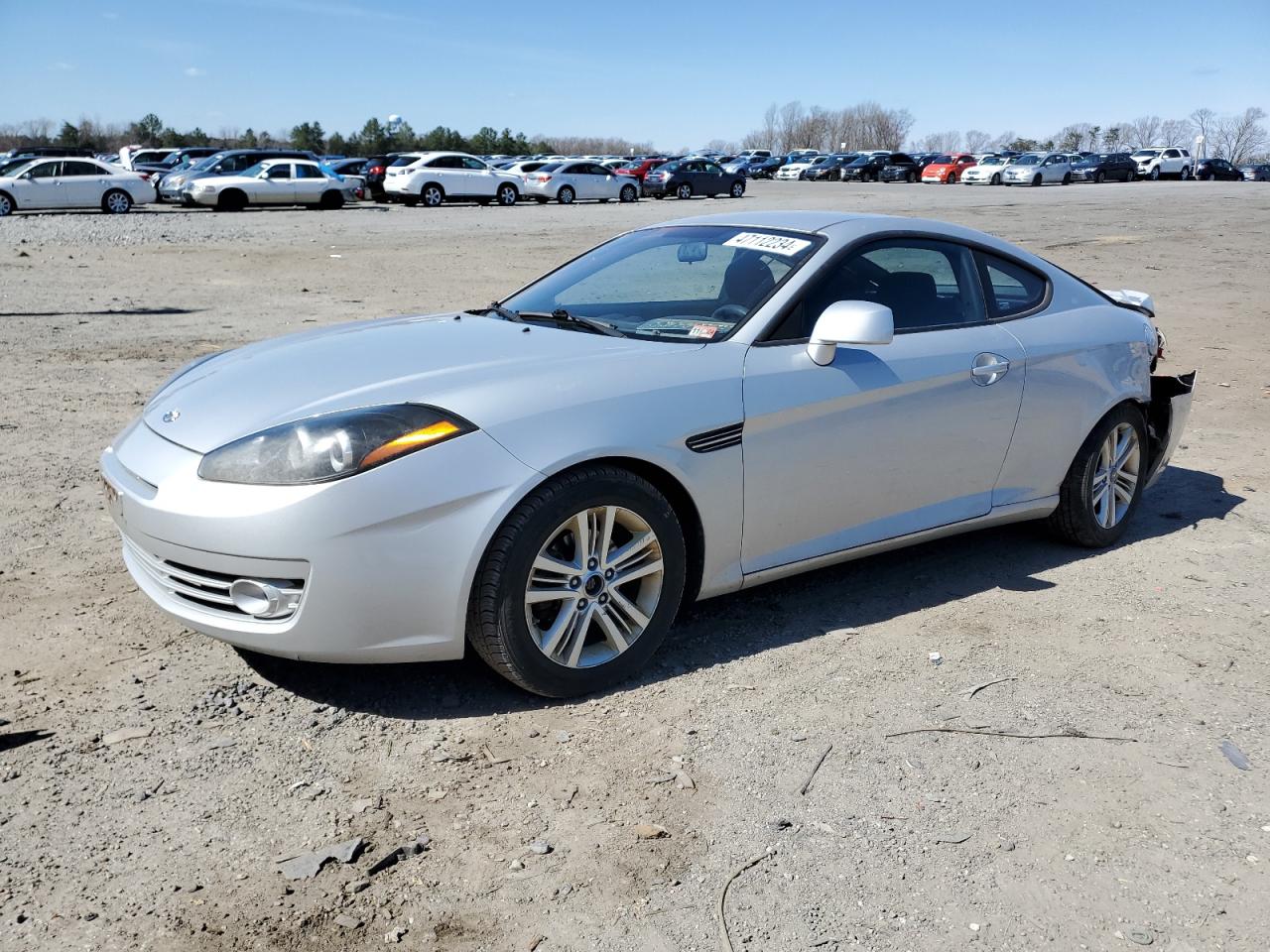 HYUNDAI TIBURON 2008 kmhhm66dx8u295984