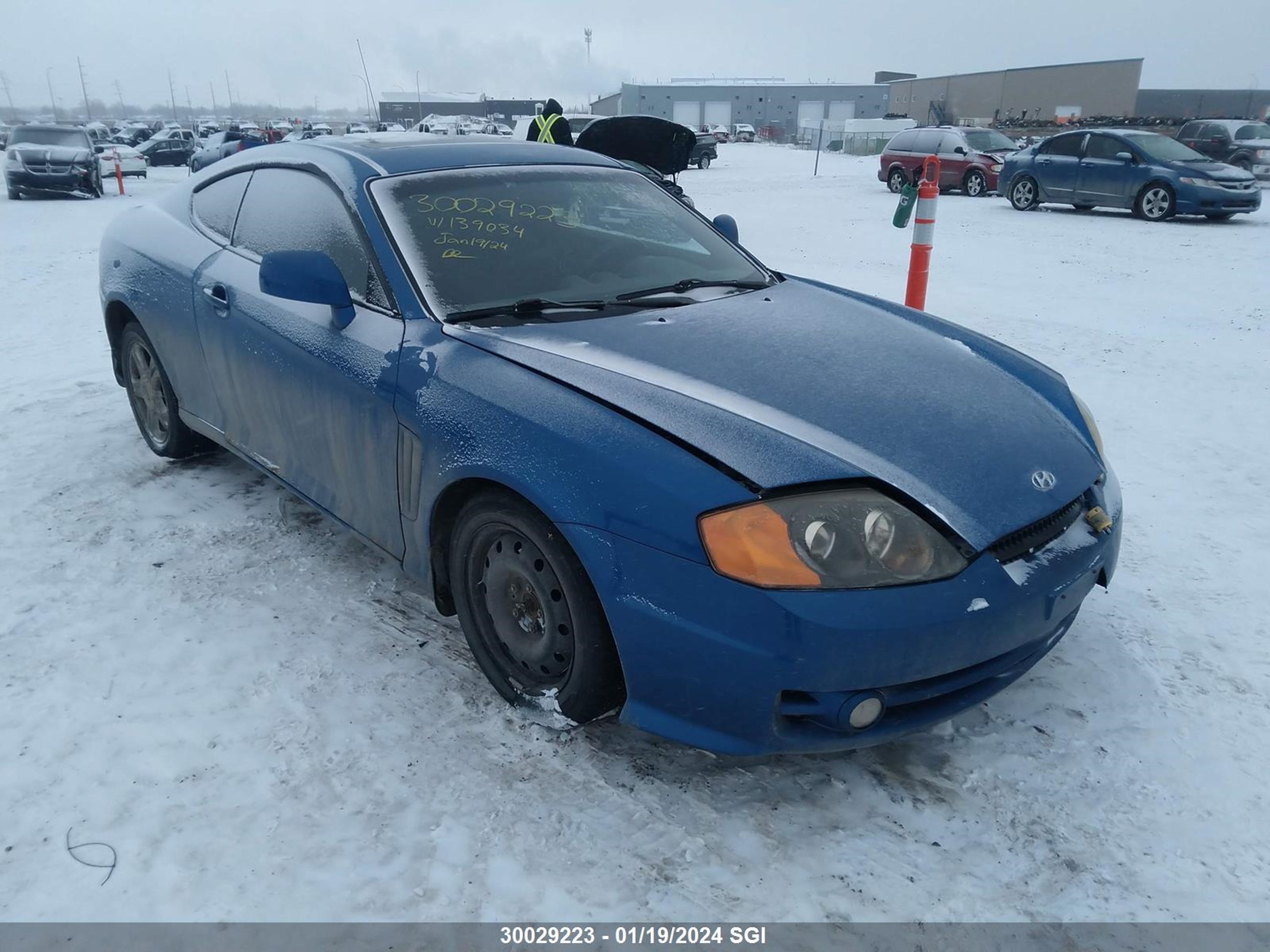 HYUNDAI TIBURON 2004 kmhhn65d14u139034