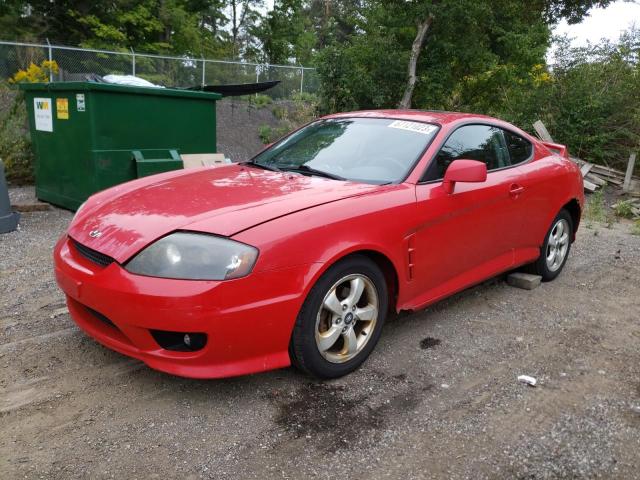 HYUNDAI TIBURON SE 2006 kmhhn65d76u201507