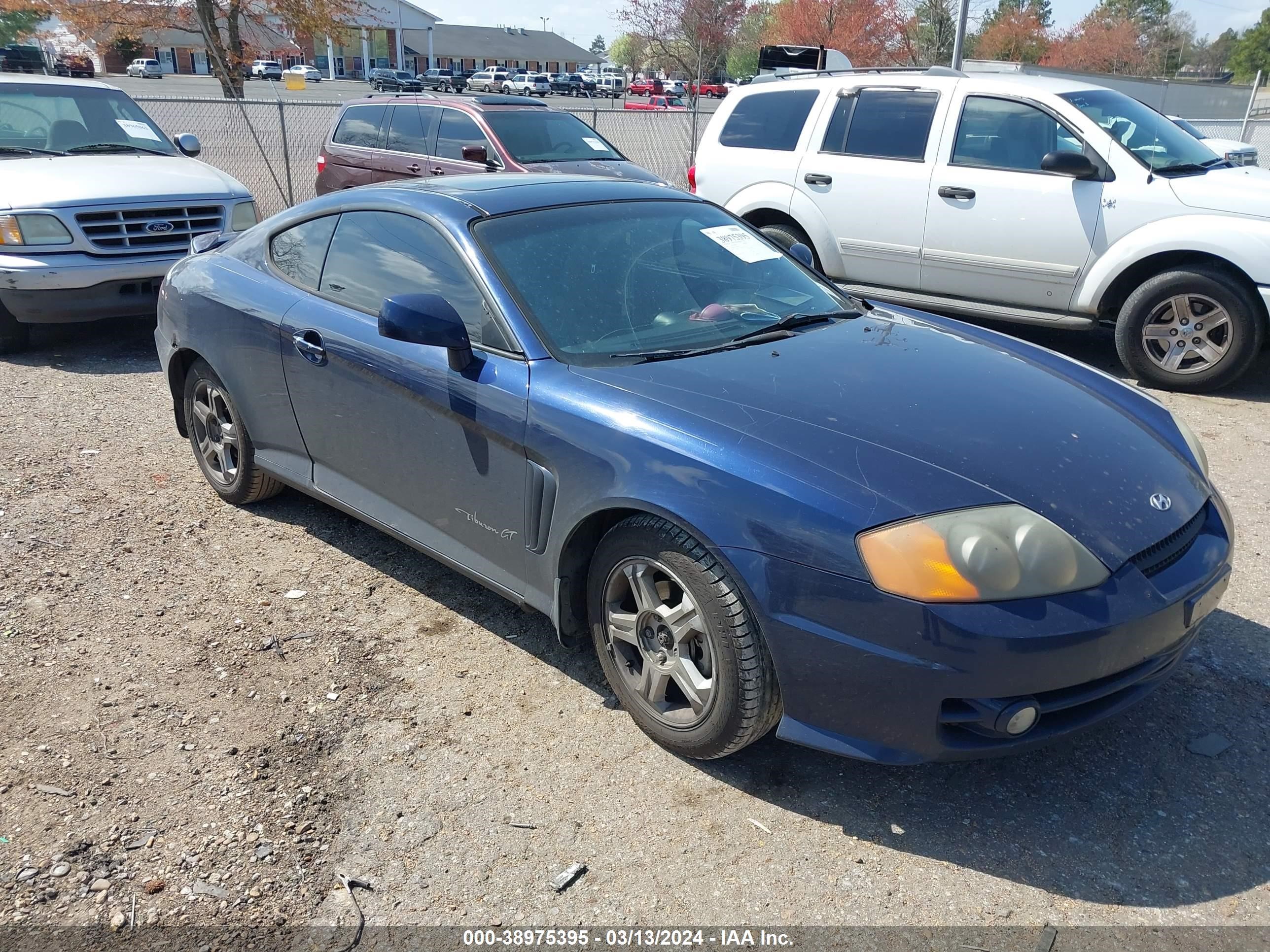 HYUNDAI TIBURON 2003 kmhhn65f13u027222