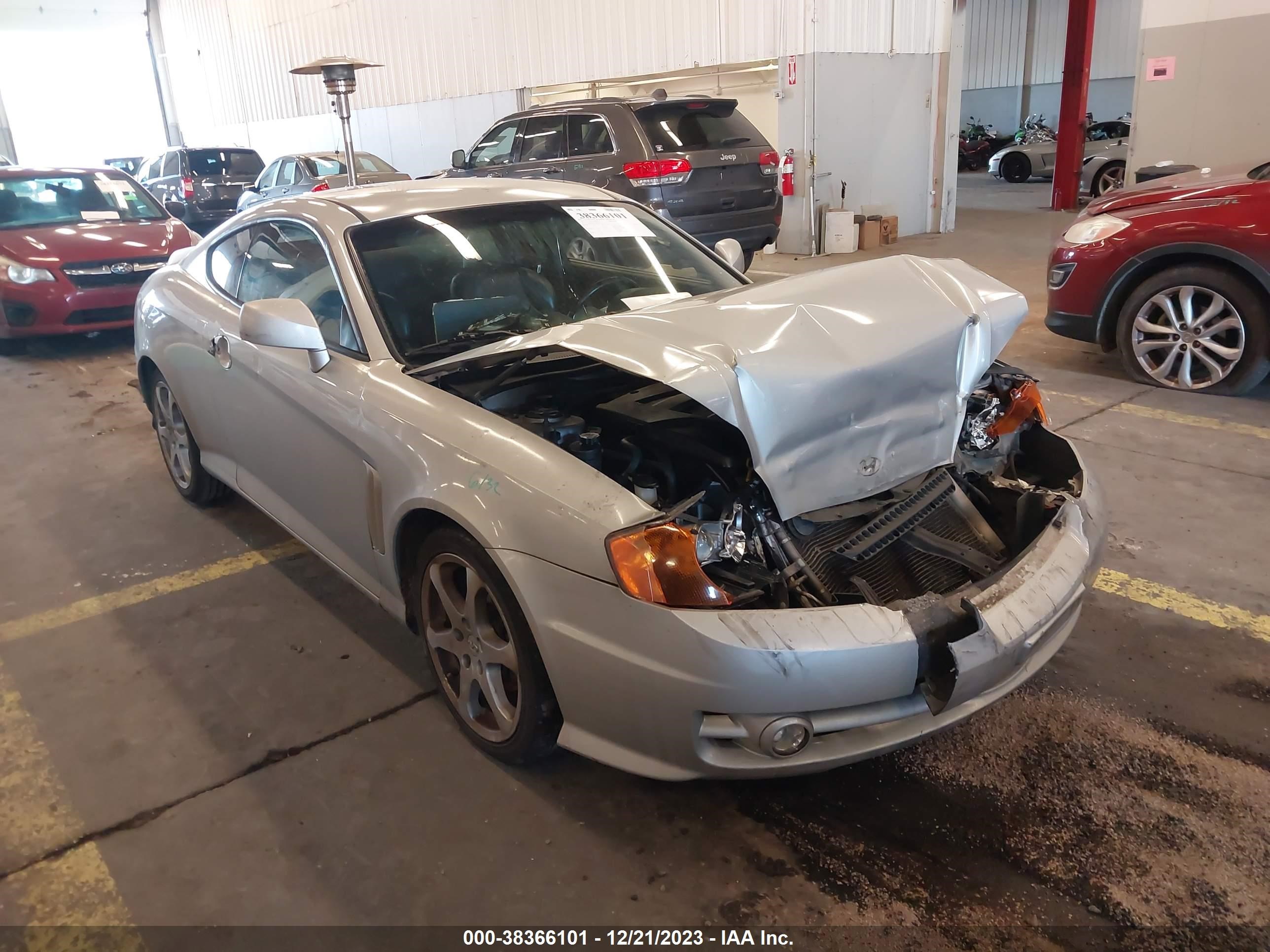 HYUNDAI TIBURON 2003 kmhhn65f23u022238