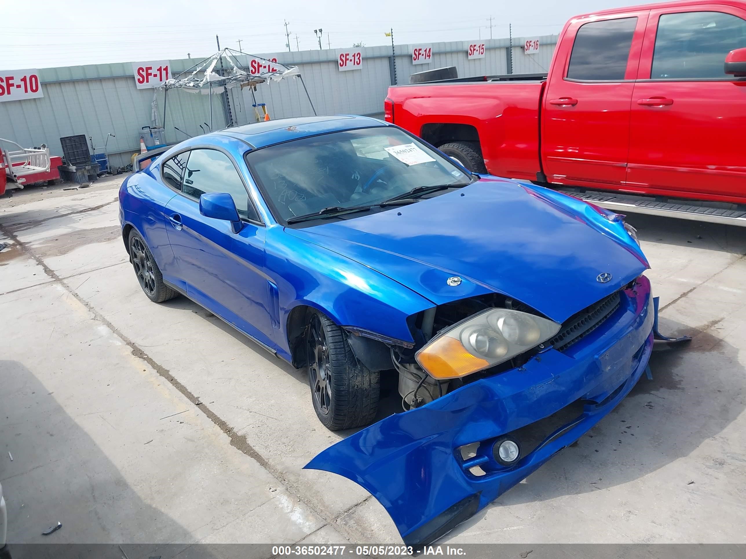 HYUNDAI TIBURON 2004 kmhhn65f24u133437