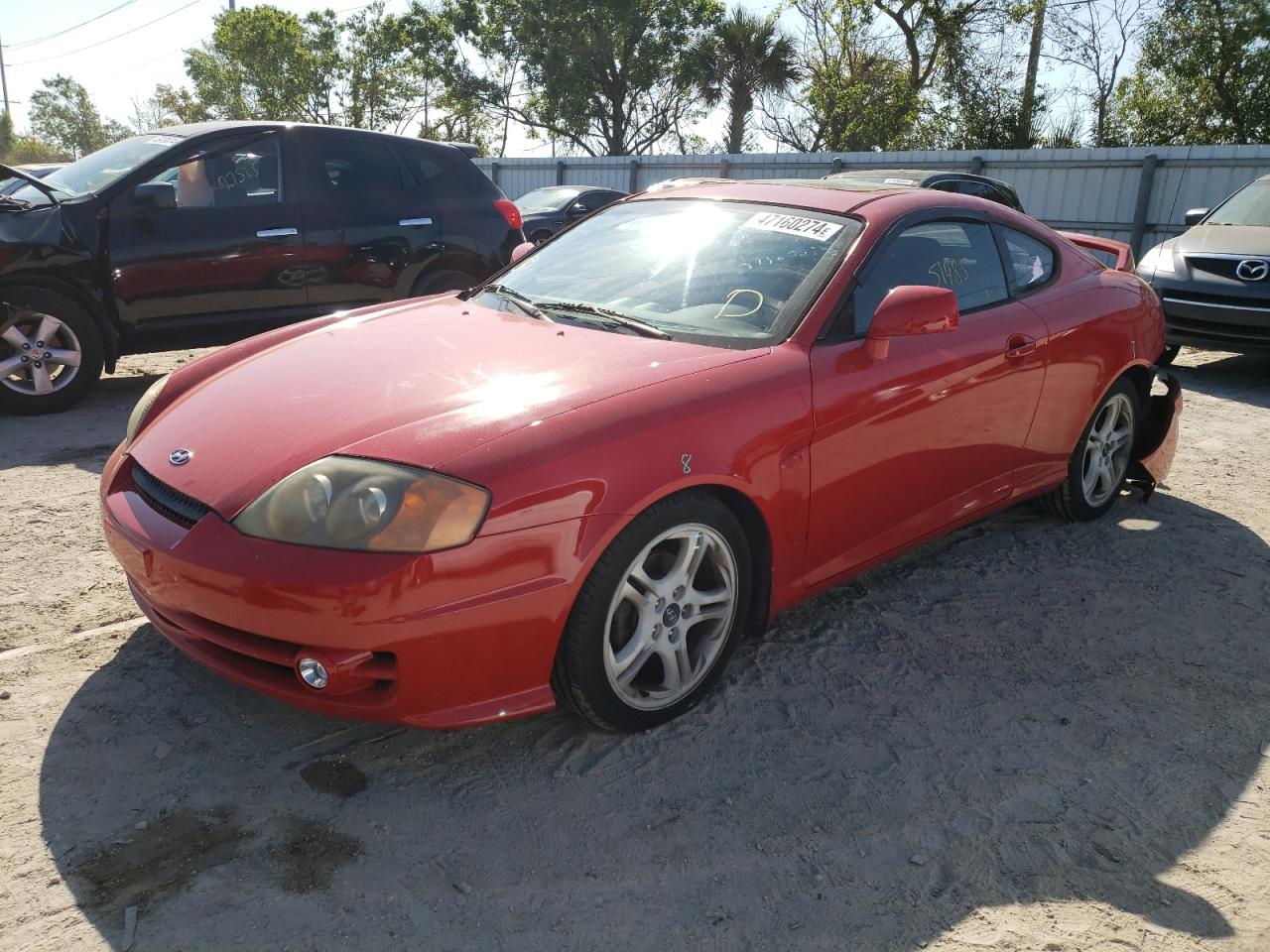 HYUNDAI TIBURON 2004 kmhhn65f24u134779