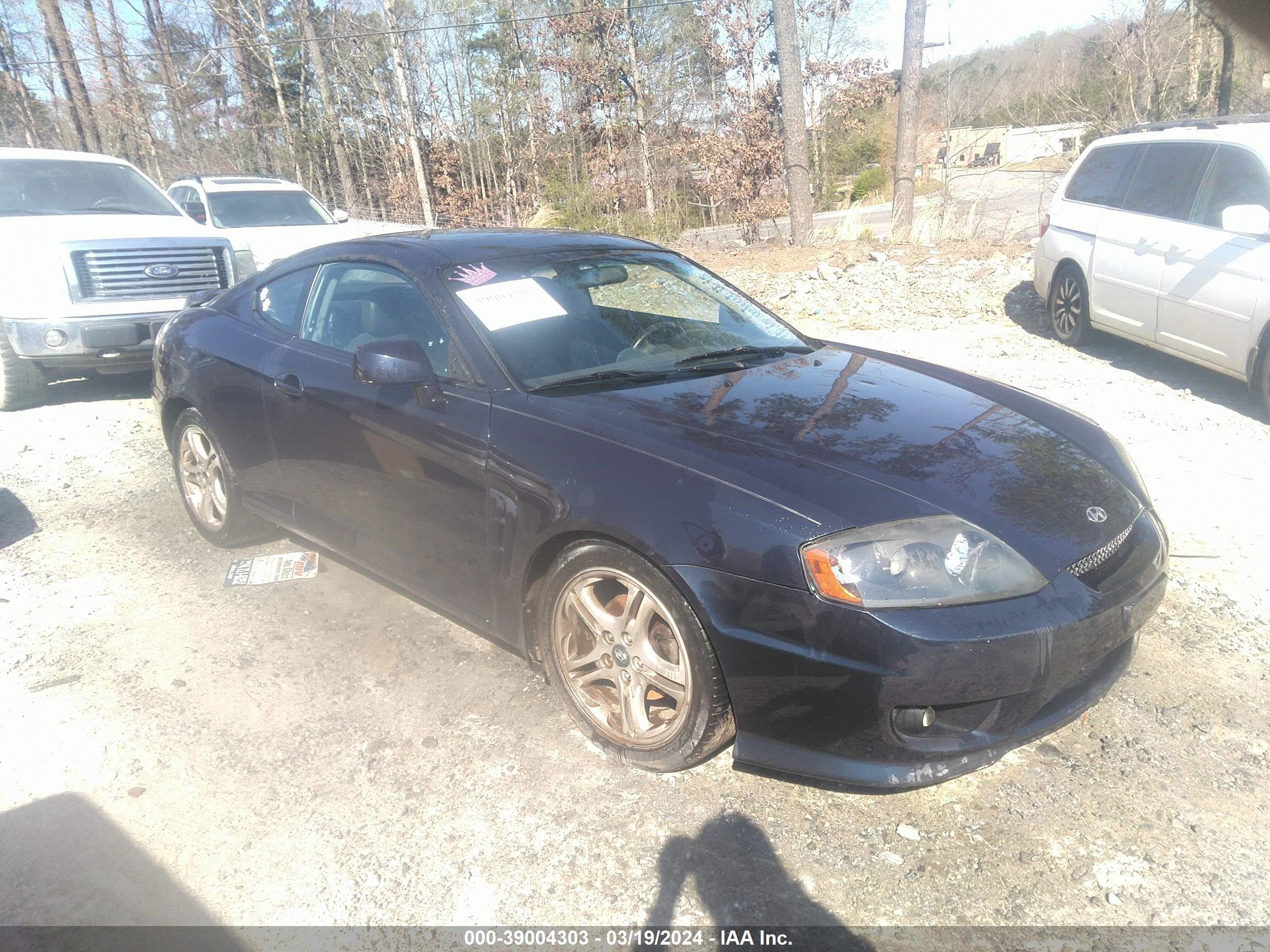 HYUNDAI TIBURON 2005 kmhhn65f55u186683