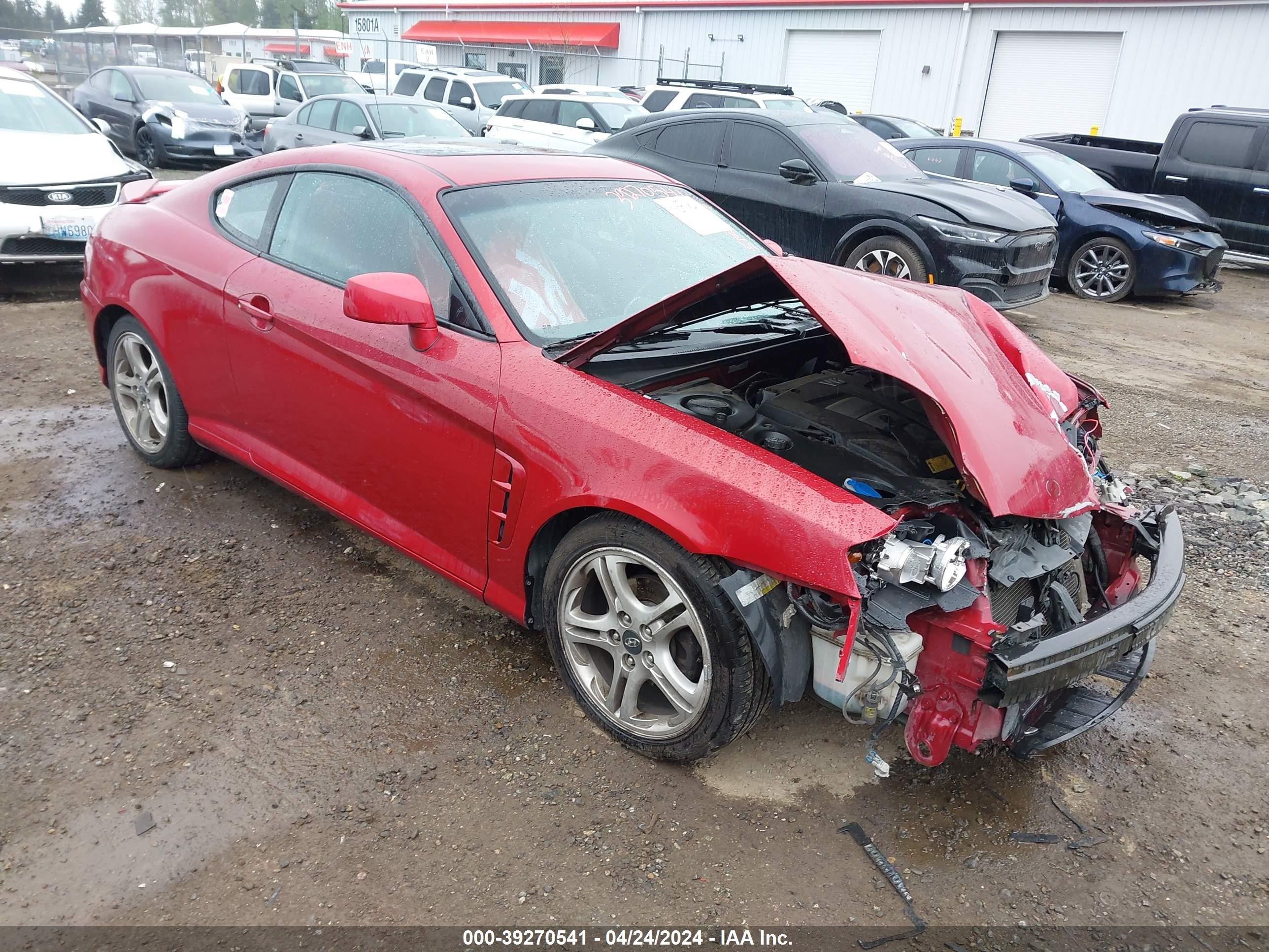 HYUNDAI TIBURON 2006 kmhhn65f56u206660