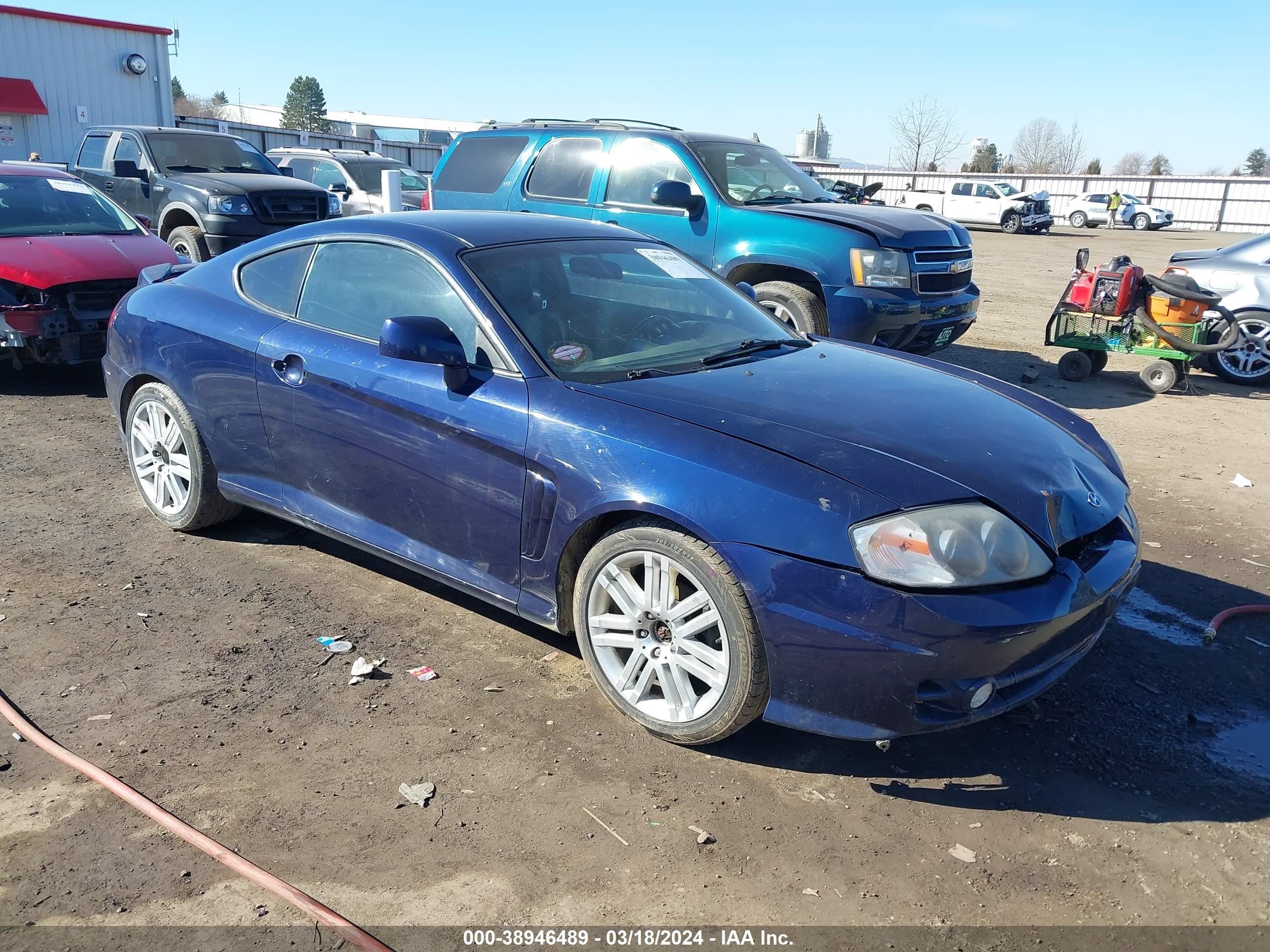 HYUNDAI TIBURON 2003 kmhhn65f63u017141