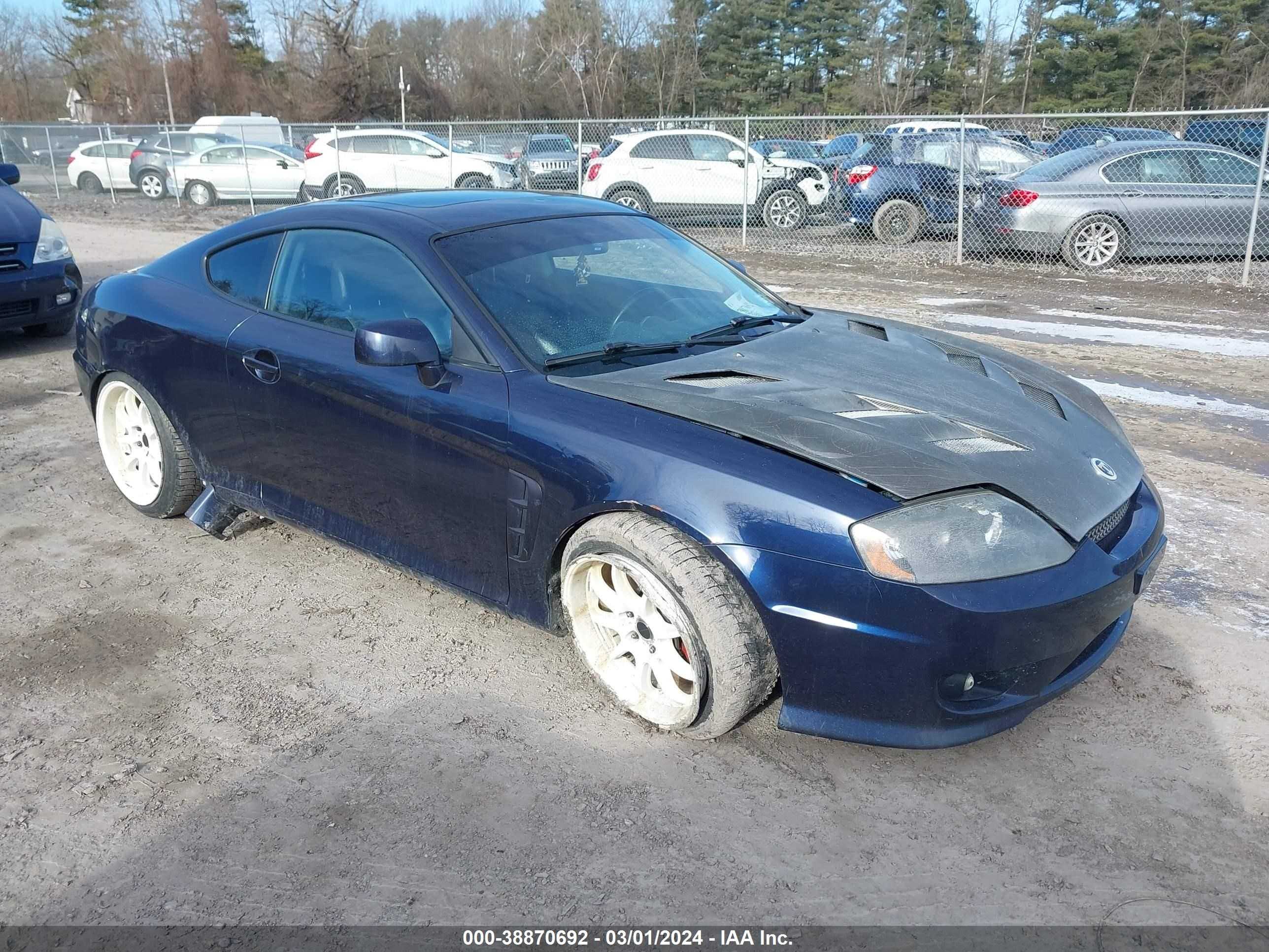 HYUNDAI TIBURON 2005 kmhhn65f75u158559