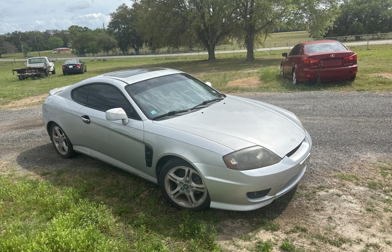 HYUNDAI TIBURON GT 2005 kmhhn65f85u183258