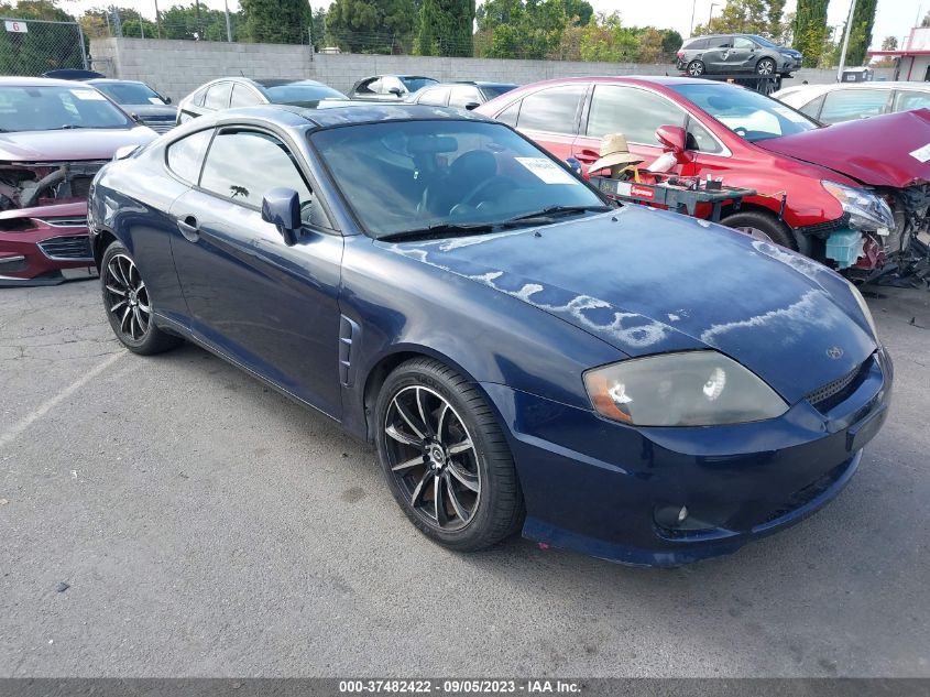 HYUNDAI TIBURON 2006 kmhhn65f96u206418