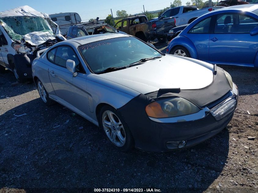 HYUNDAI TIBURON 2004 kmhhn65fx4u119219