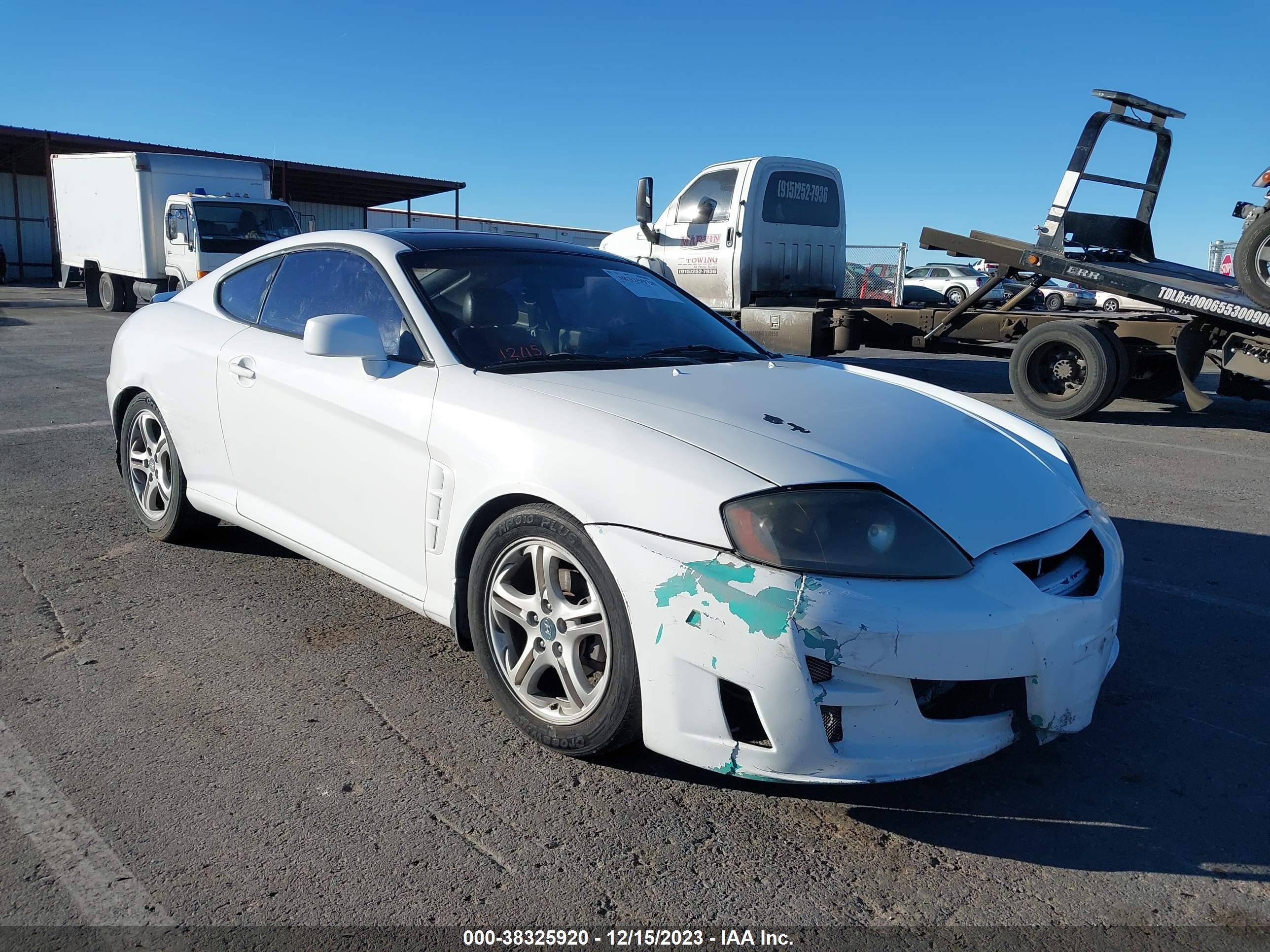 HYUNDAI TIBURON 2005 kmhhn65fx5u160077