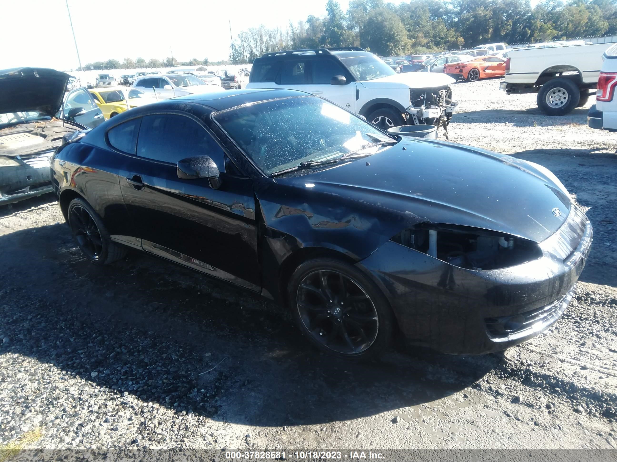 HYUNDAI TIBURON 2007 kmhhn66f07u243048