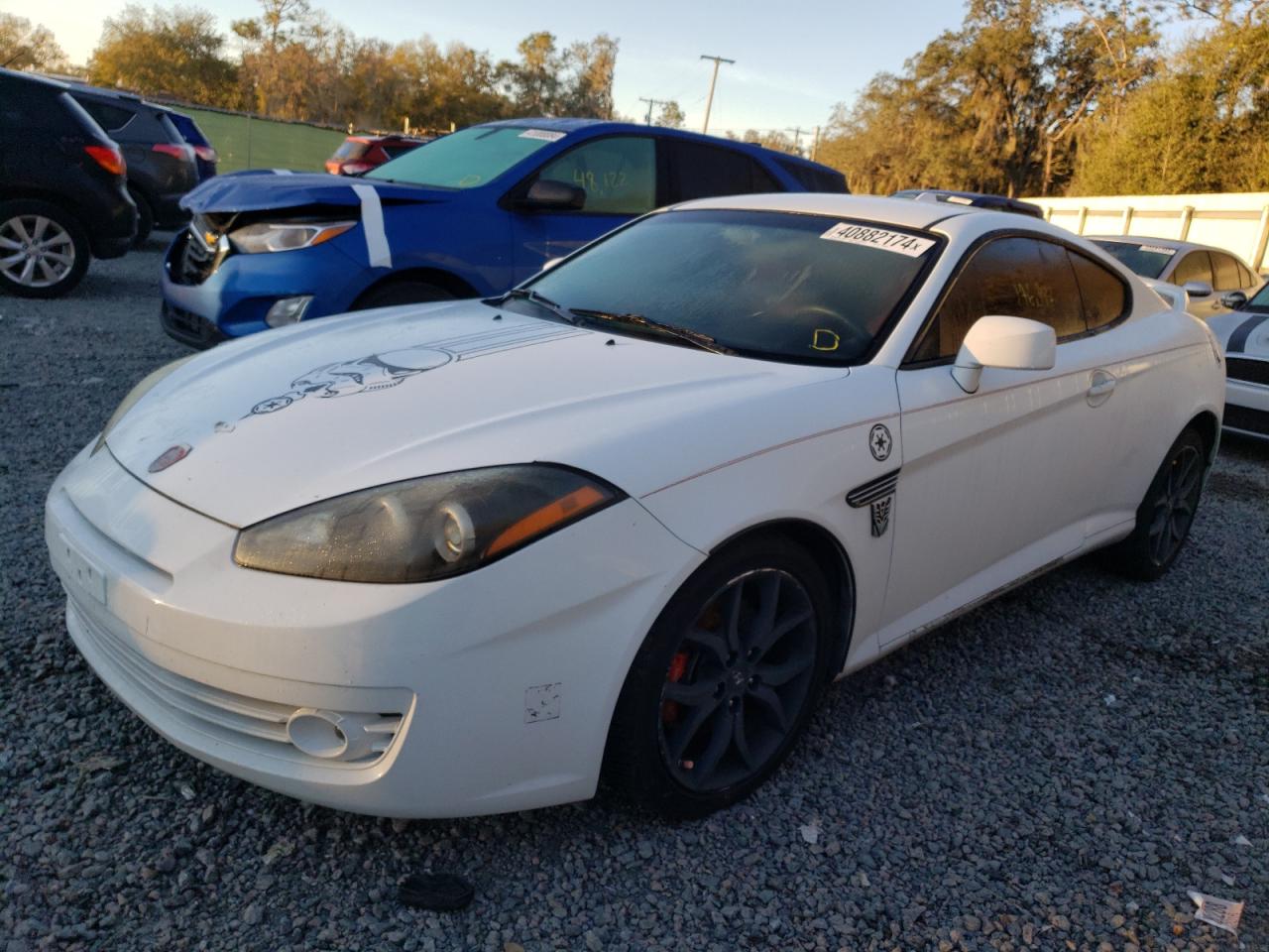 HYUNDAI TIBURON 2007 kmhhn66f27u241365