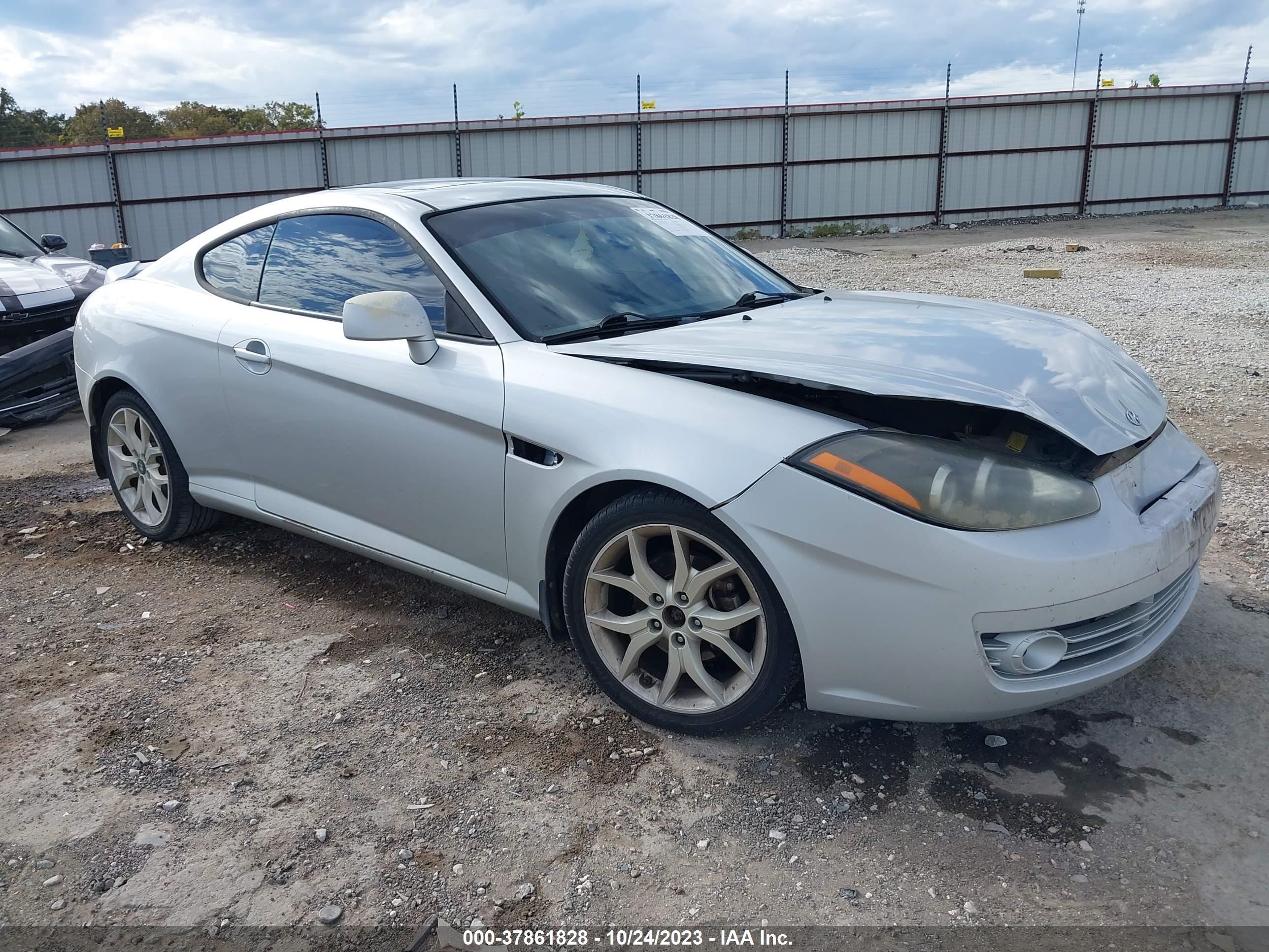 HYUNDAI TIBURON 2007 kmhhn66f27u254150